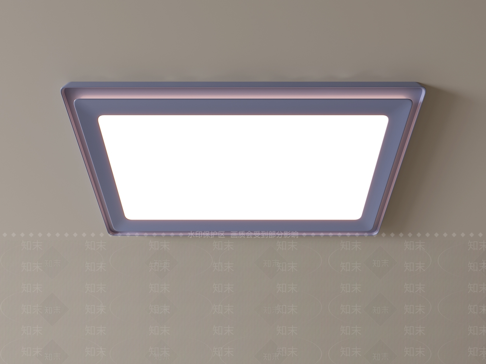 现代吸顶灯3D模型下载【ID:1195952124】