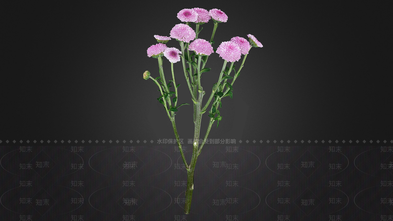 花3D模型下载【ID:1195954203】