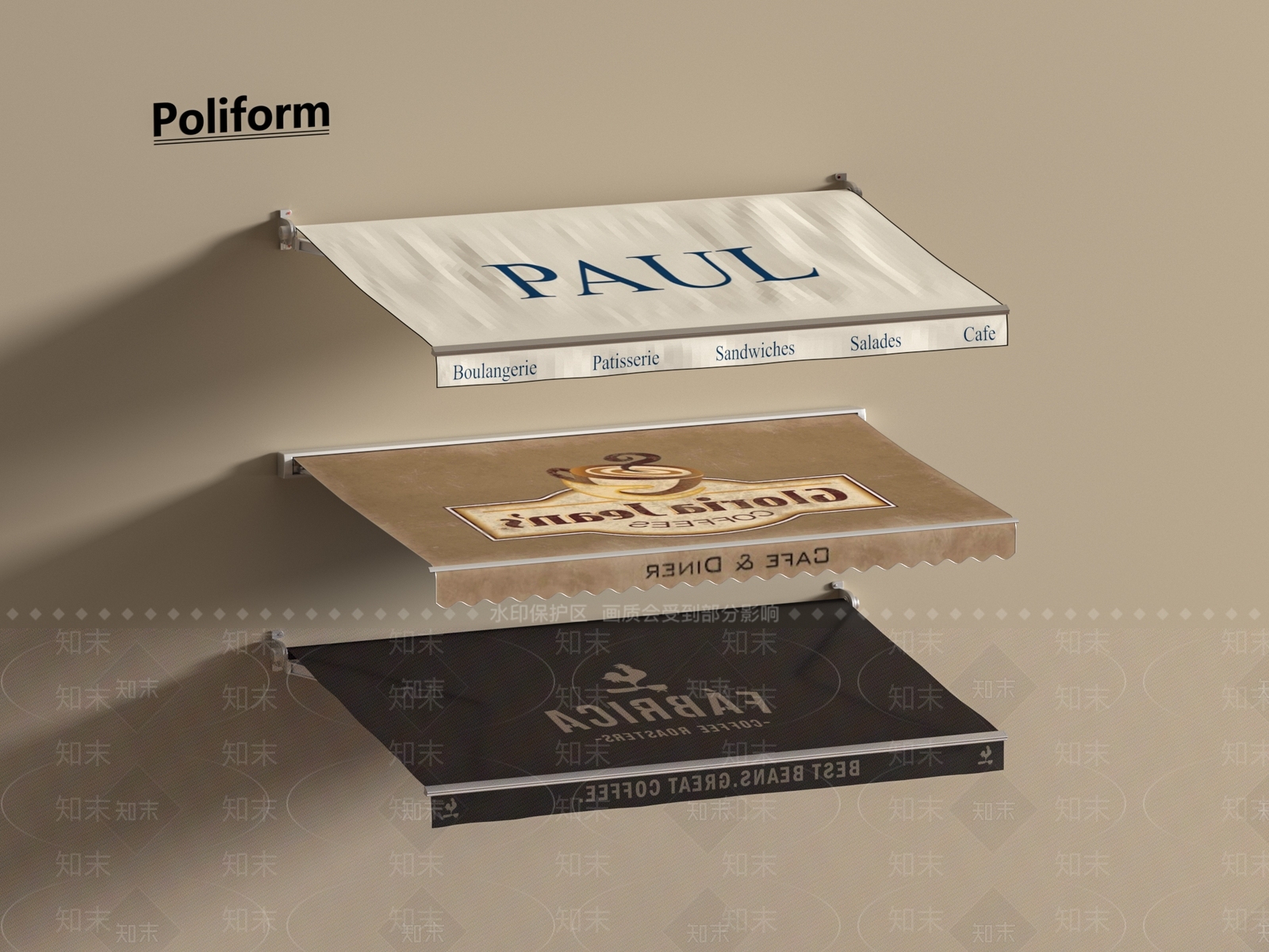 现代遮阳伞SU模型下载【ID:1195955577】