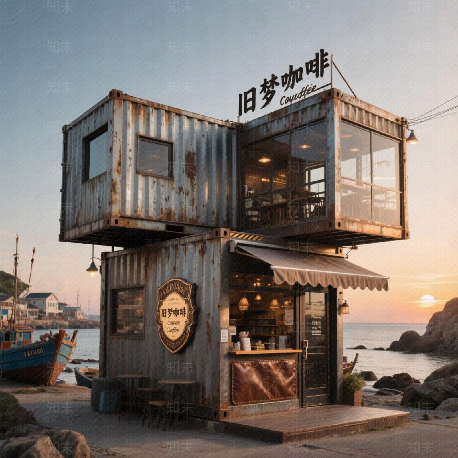 现代集装箱贴图下载【ID:1195958534】