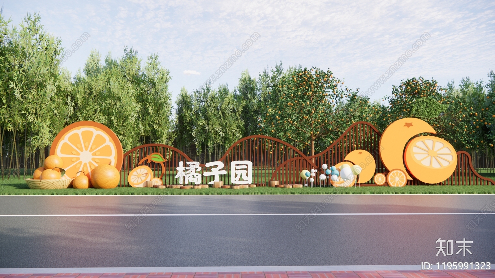 现代生态农场景观3D模型下载【ID:1195991323】