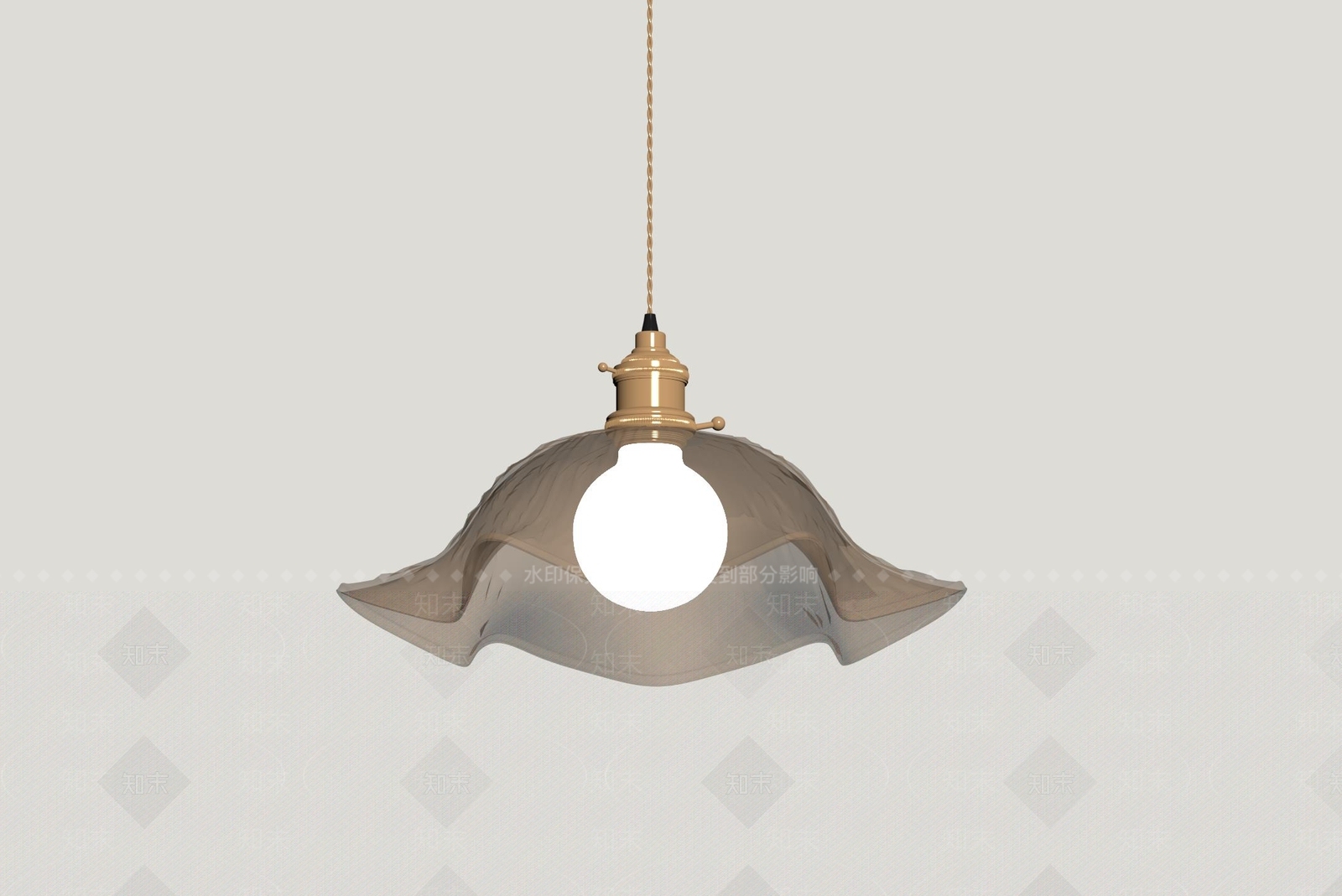 现代中古吊灯SU模型下载【ID:1195995559】