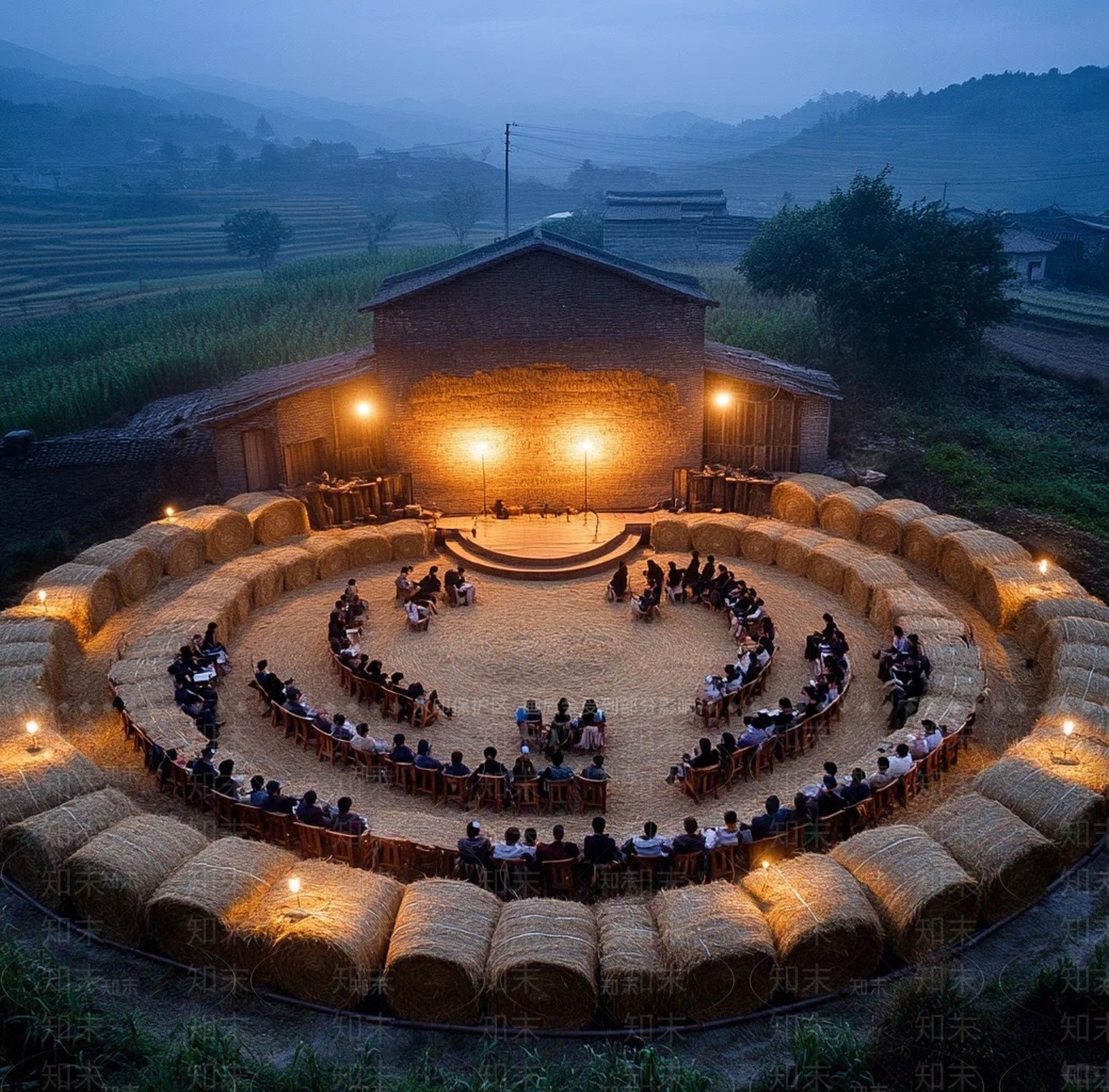 现代乡村公园SU模型下载【ID:1196008465】