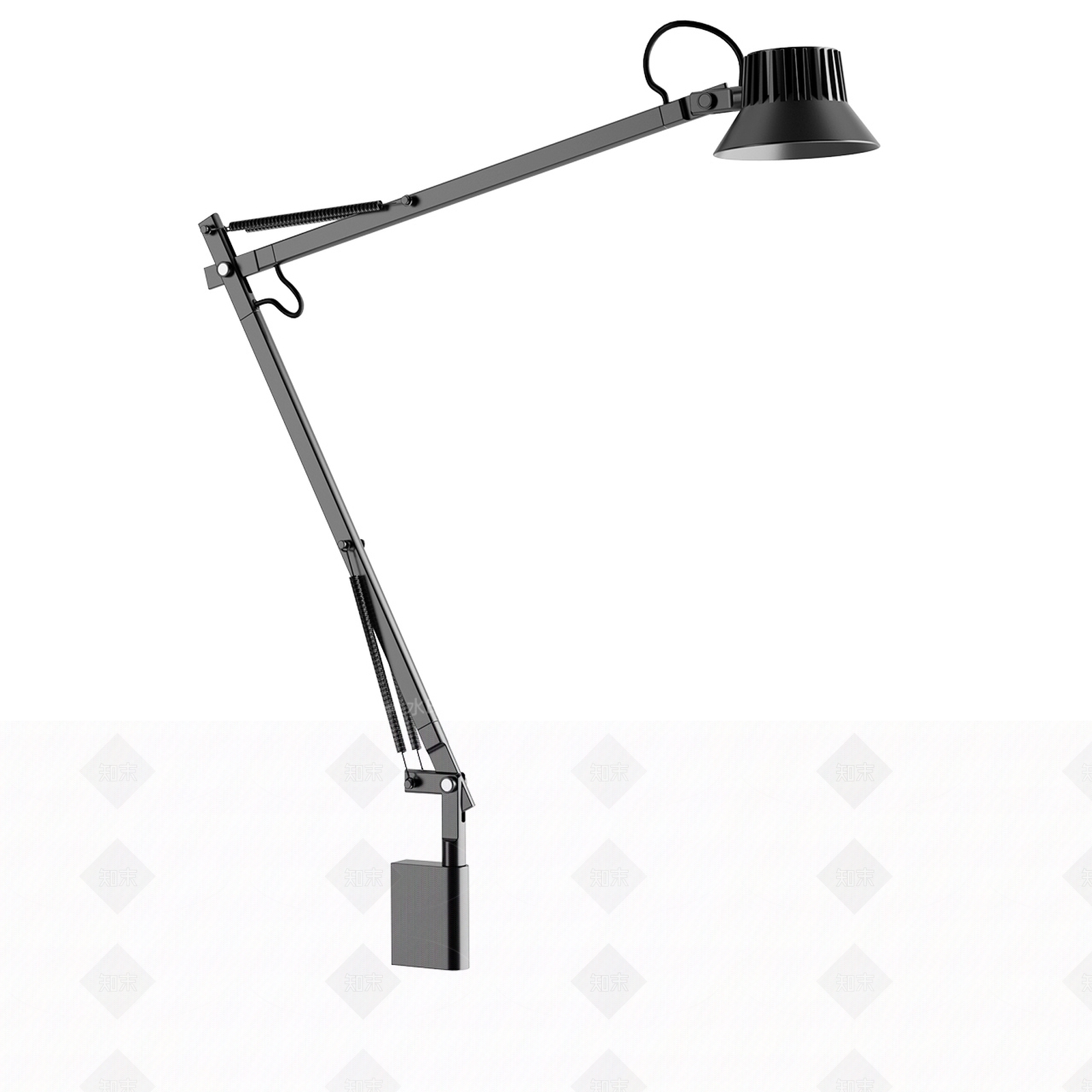 工业现代台灯3D模型下载【ID:1196010754】