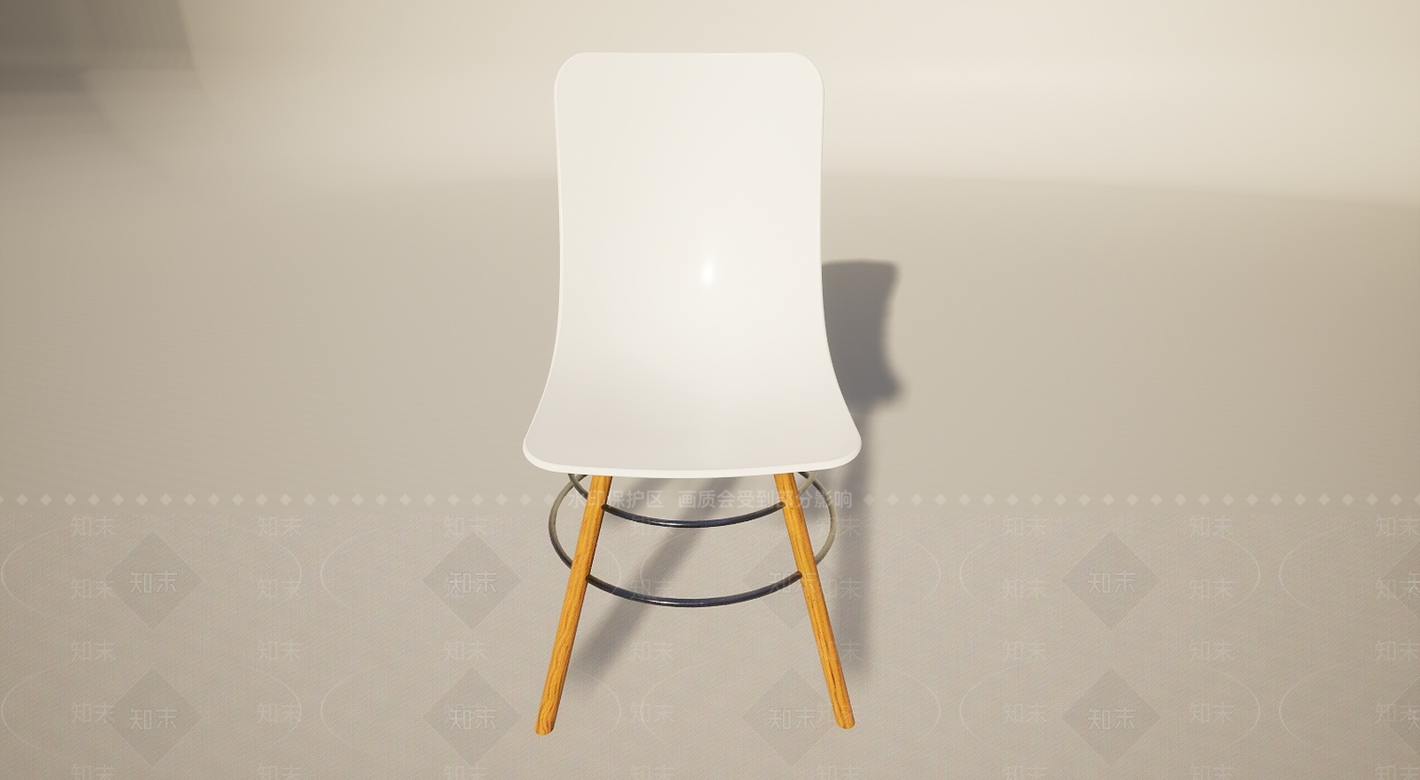 北欧简约时尚餐椅3D模型下载【ID:1196012197】