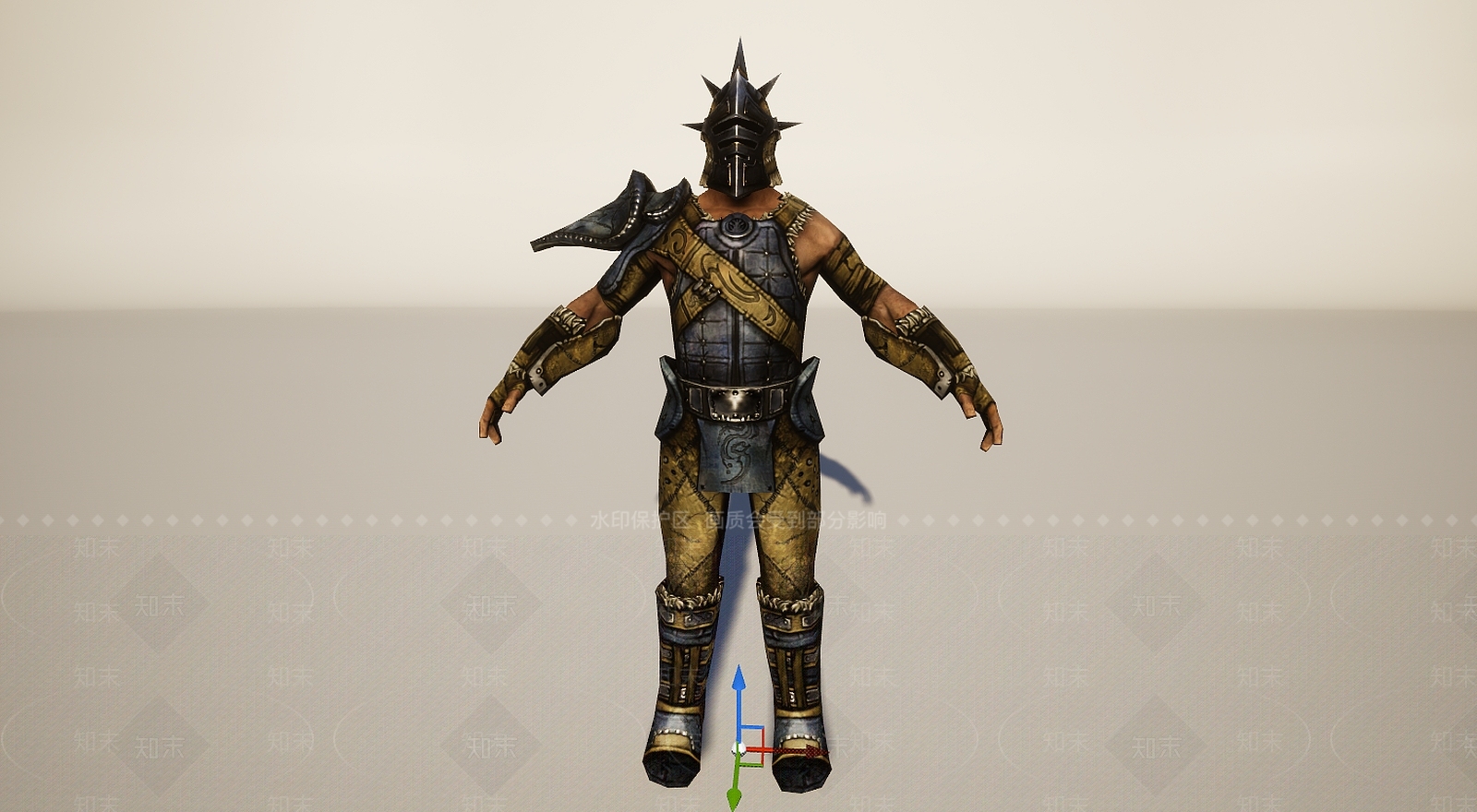 现代游戏角色人物3D模型下载【ID:1196014531】