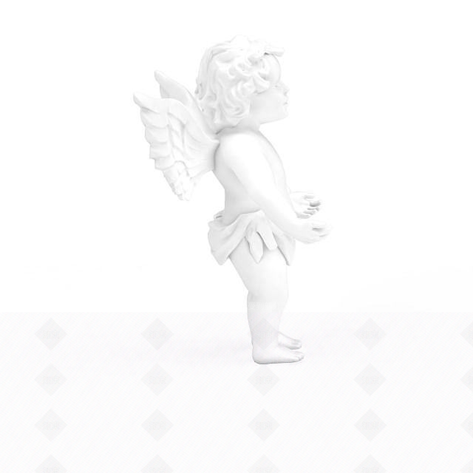 现代儿童雕塑3D模型下载【ID:1196017530】