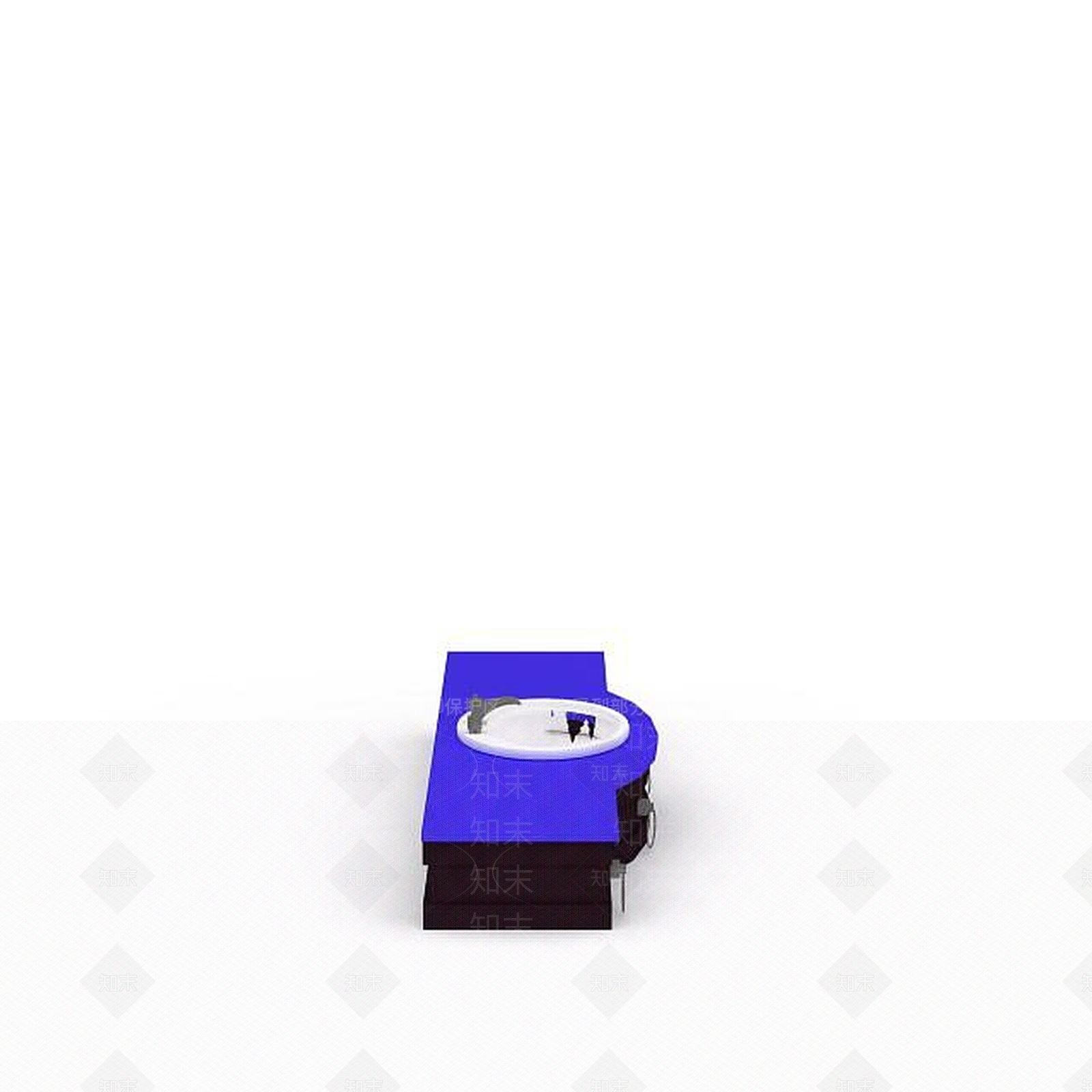 现代个性家用洗手台3D模型下载【ID:1196018636】