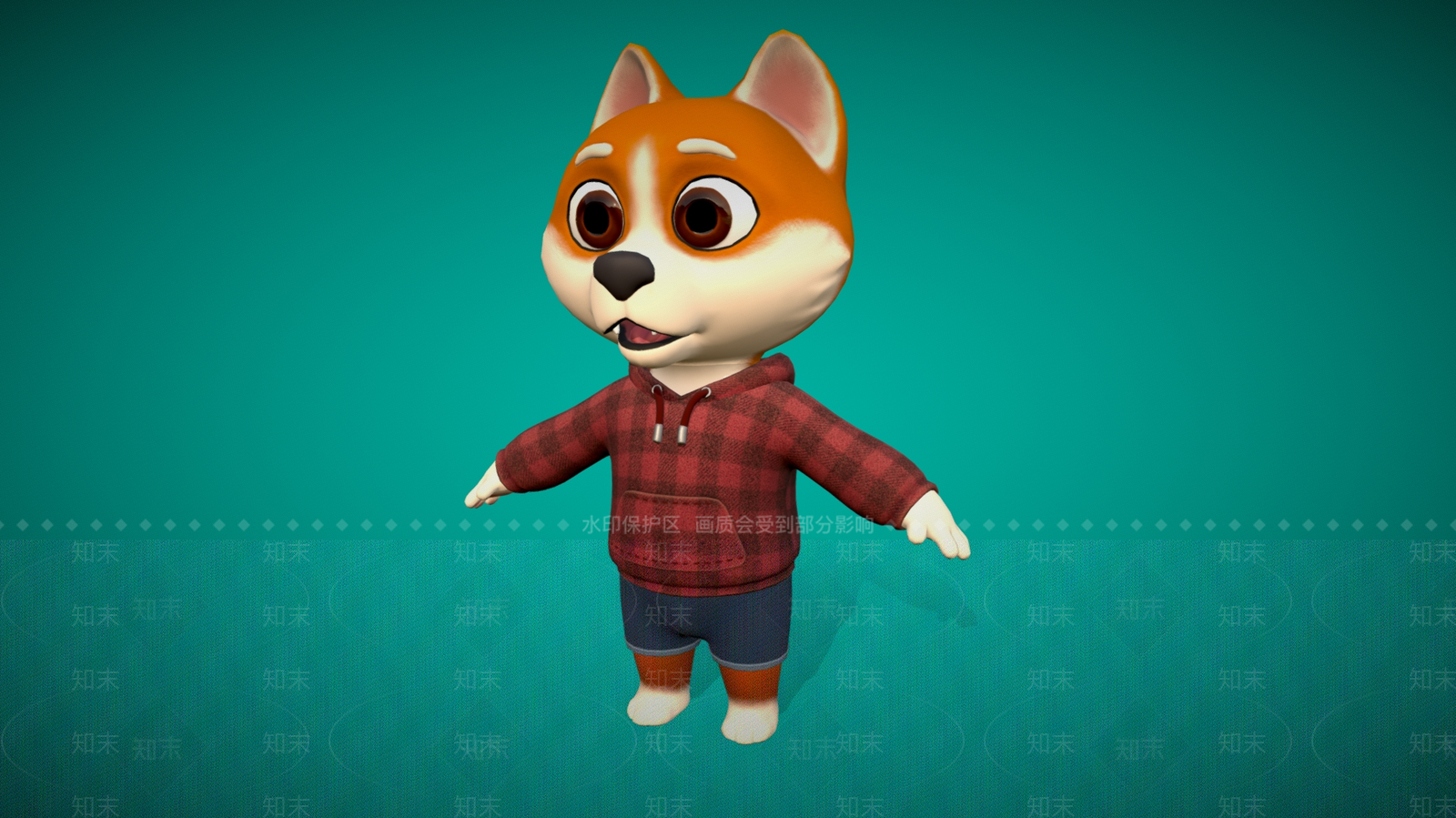 虚拟人物3D模型下载【ID:1196019914】