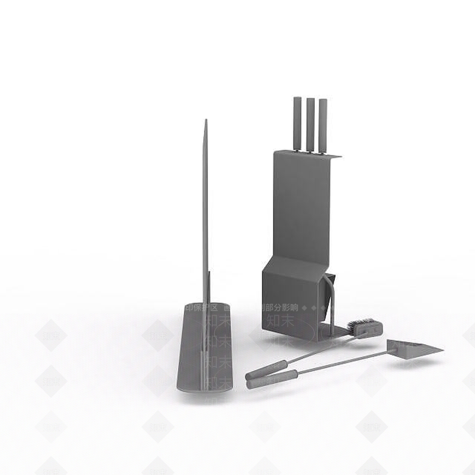 现代厨房卫生器具3D模型下载【ID:1196021751】