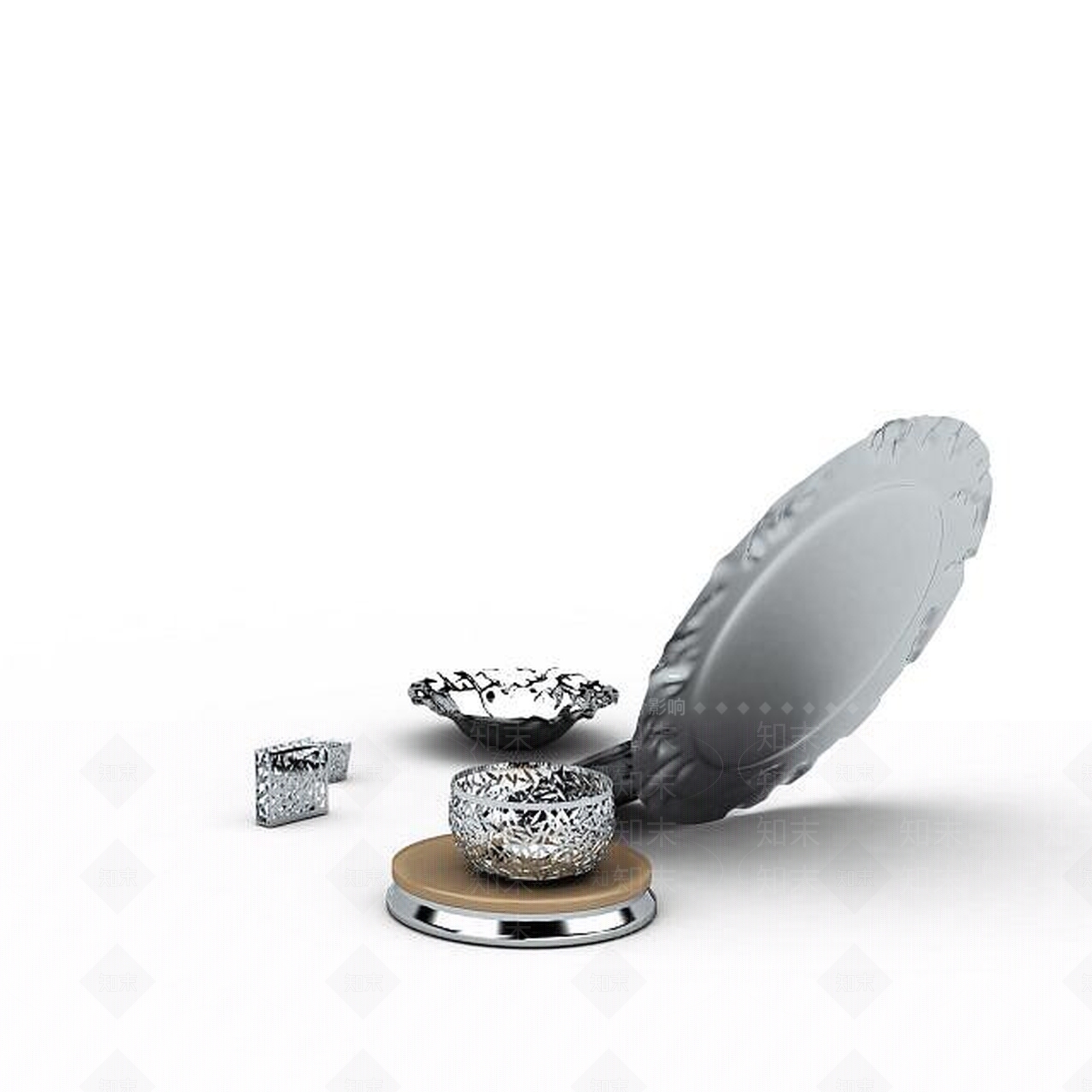 现代厨房器具3D模型下载【ID:1196021941】