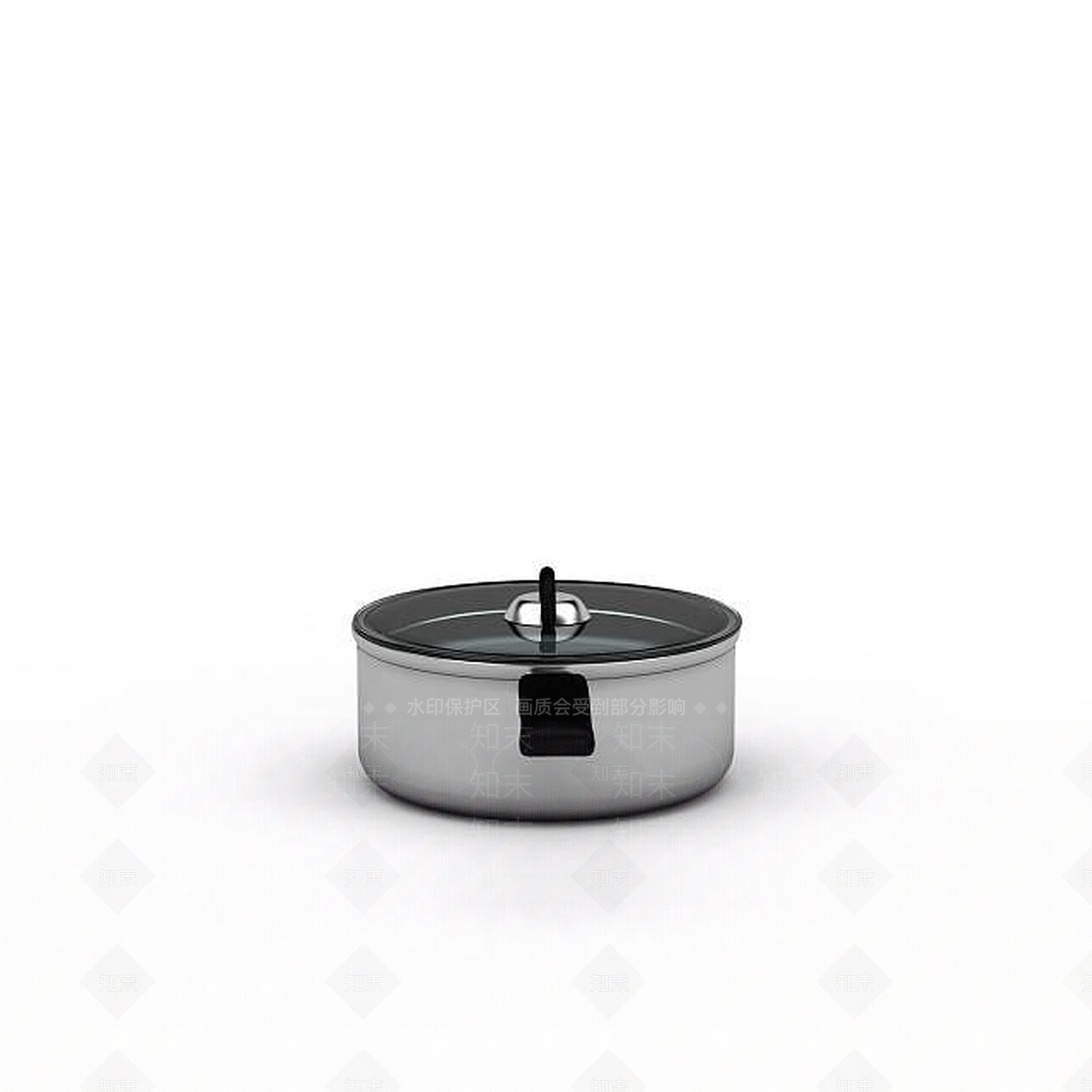 现代奶锅3D模型下载【ID:1196022176】