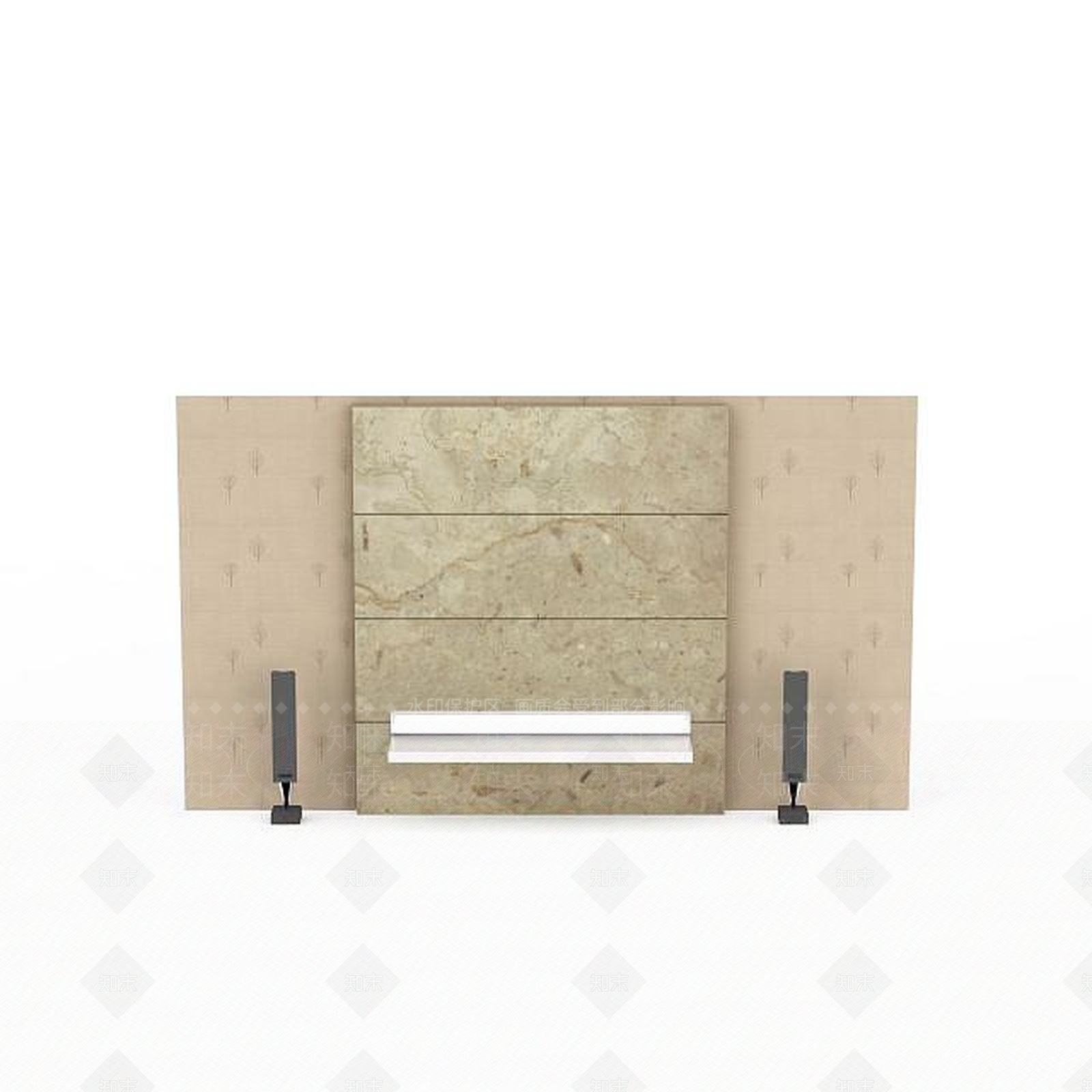 现代大理石电视墙3D模型下载【ID:1196022512】