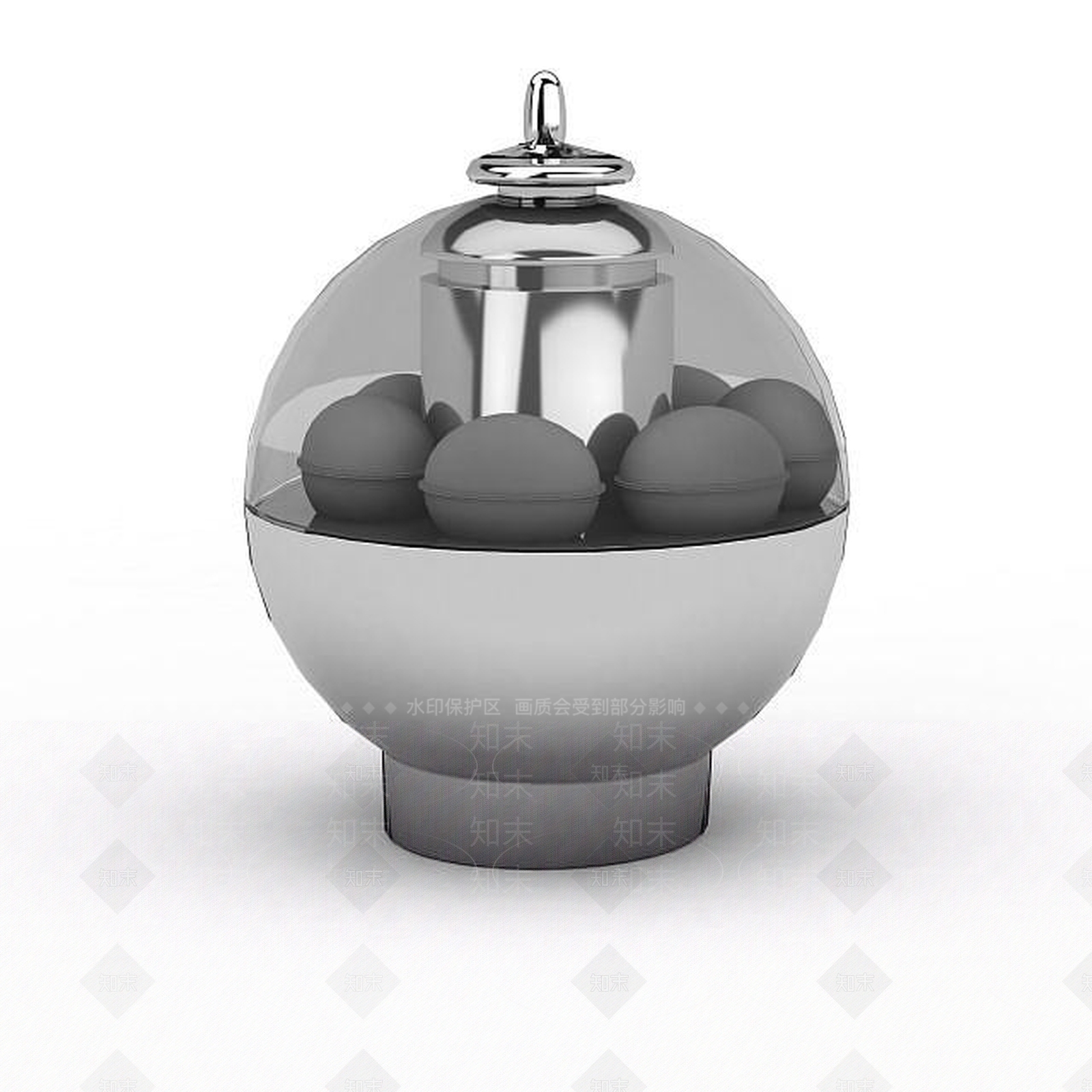 现代单层蒸蛋器3D模型下载【ID:1196022556】