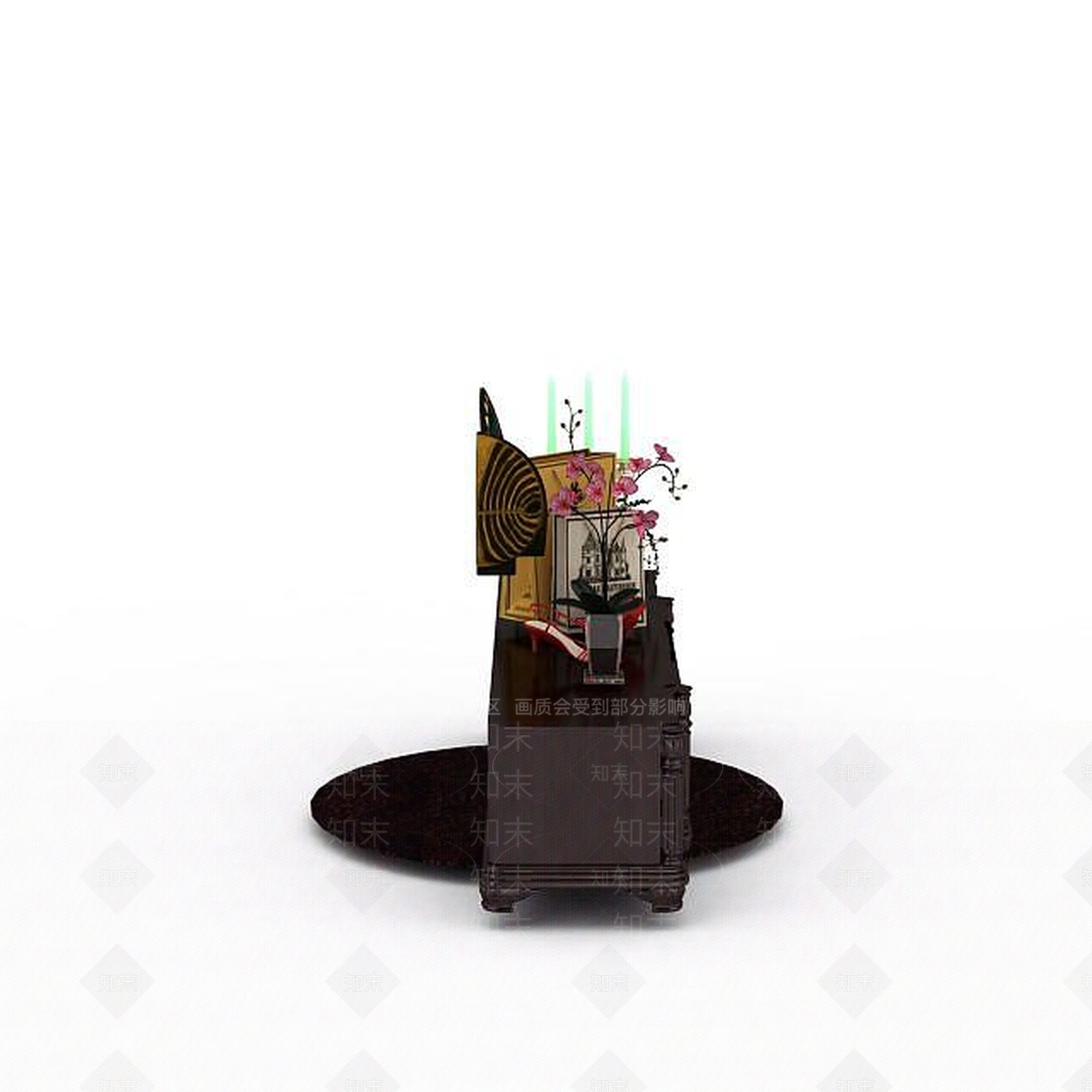 欧式古典欧式柜3D模型下载【ID:1196023606】