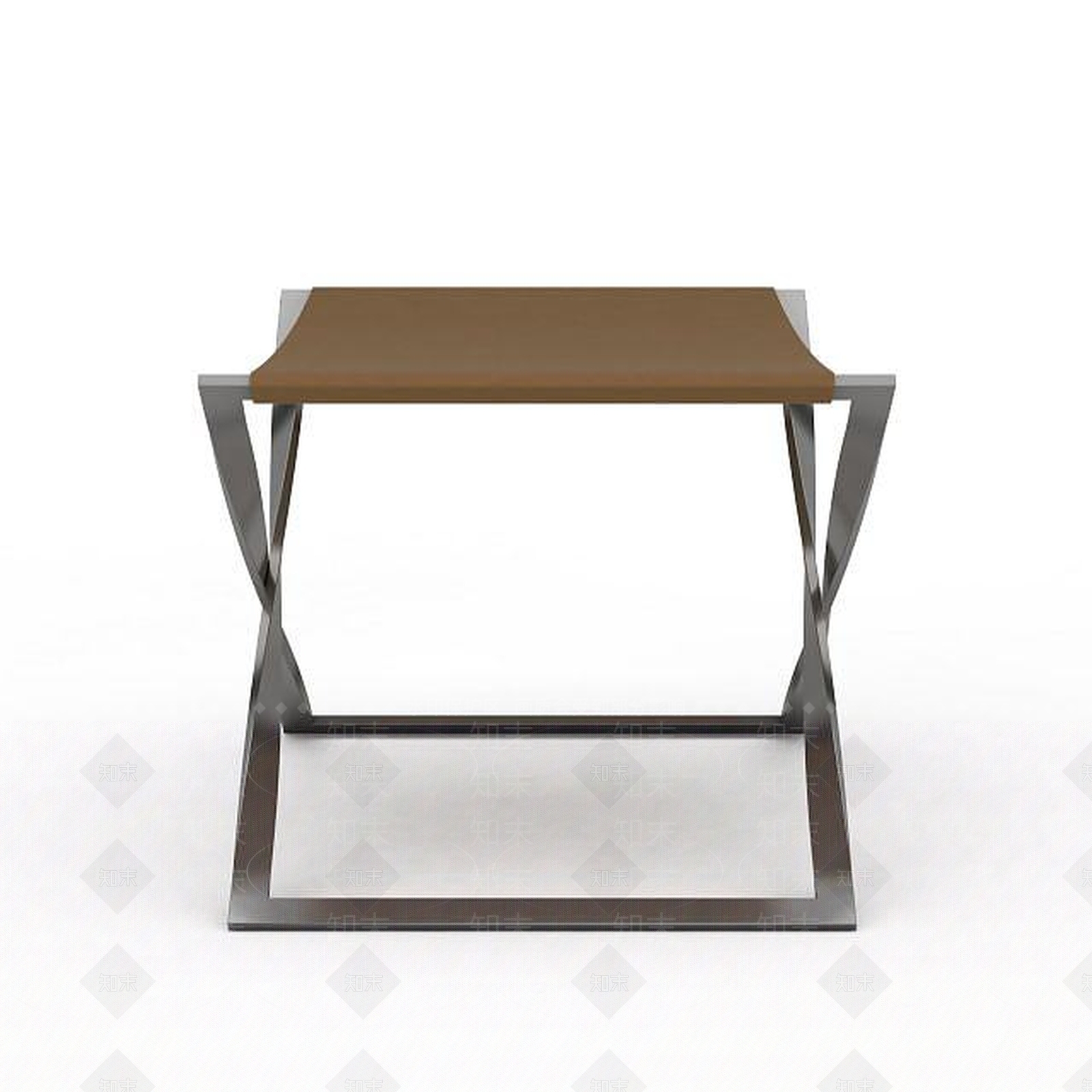 现代折叠便捷方凳3D模型下载【ID:1196024056】