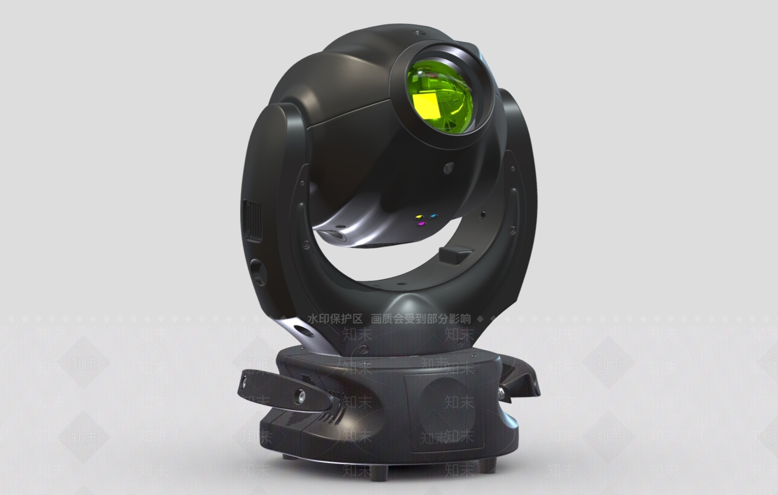 现代景观射灯舞台射灯激光灯3D模型下载【ID:1196025914】