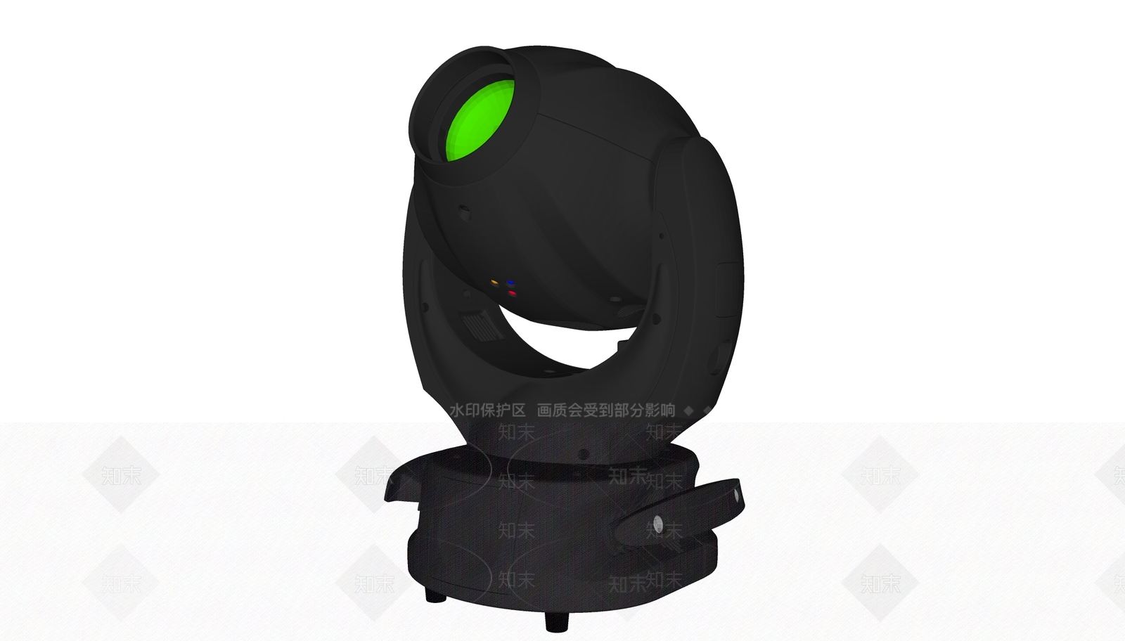 现代景观射灯舞台射灯激光灯3D模型下载【ID:1196025914】