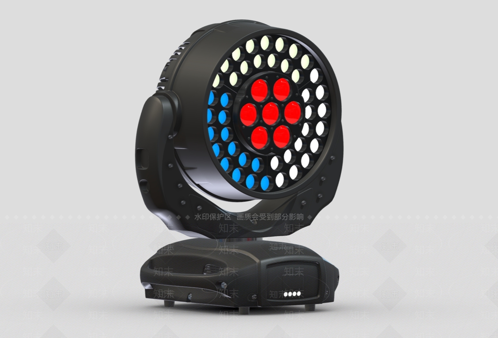 现代景观射灯舞台射灯激光灯3D模型下载【ID:1196025918】
