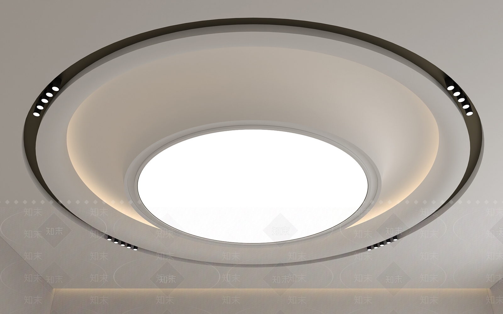 现代吊顶3D模型下载【ID:1196028069】