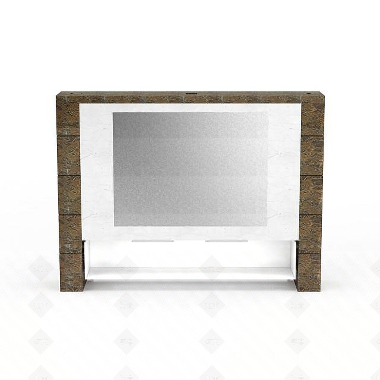 现代高档卫生间洗手台3D模型下载【ID:1196027210】