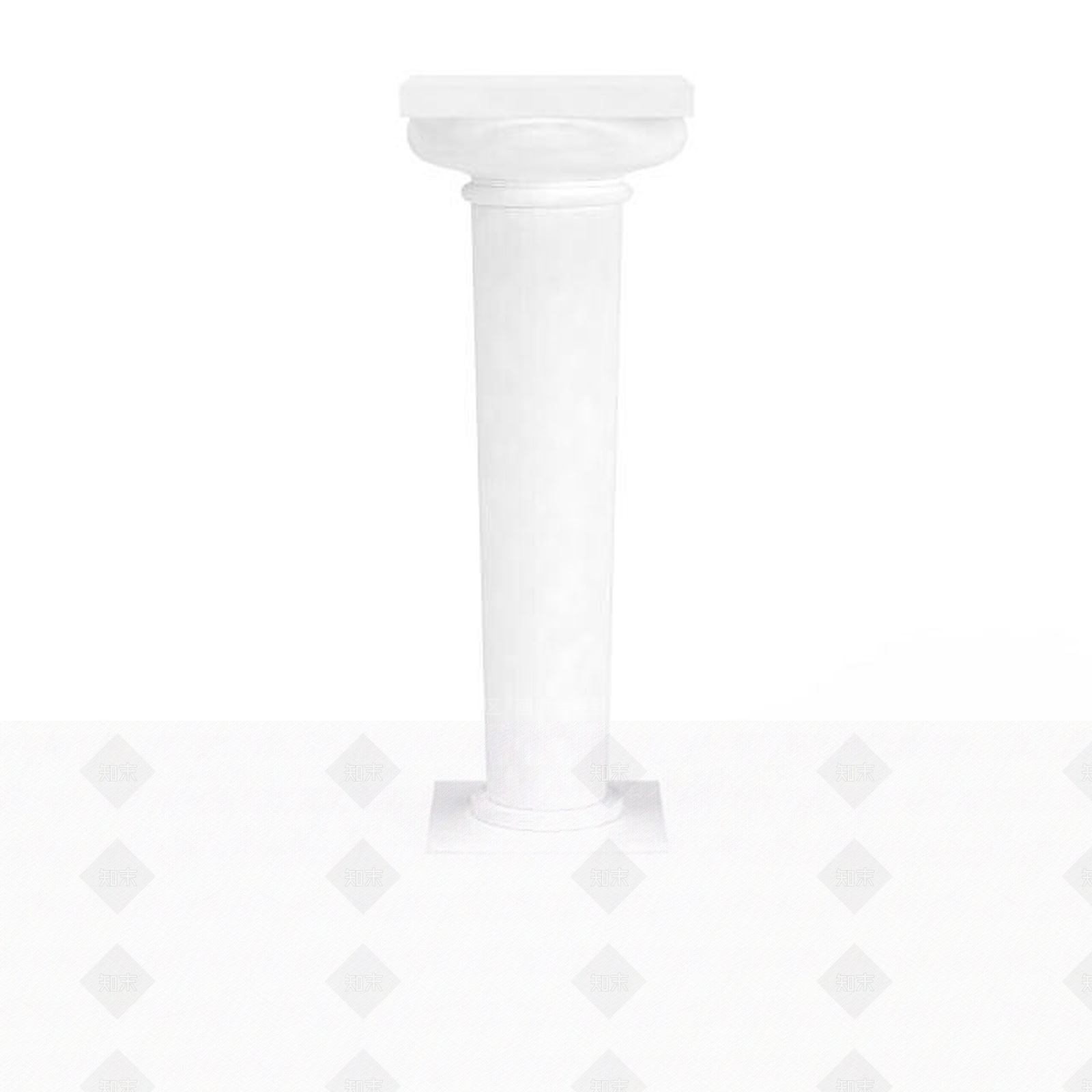 现代柱子构件3D模型下载【ID:1196027805】
