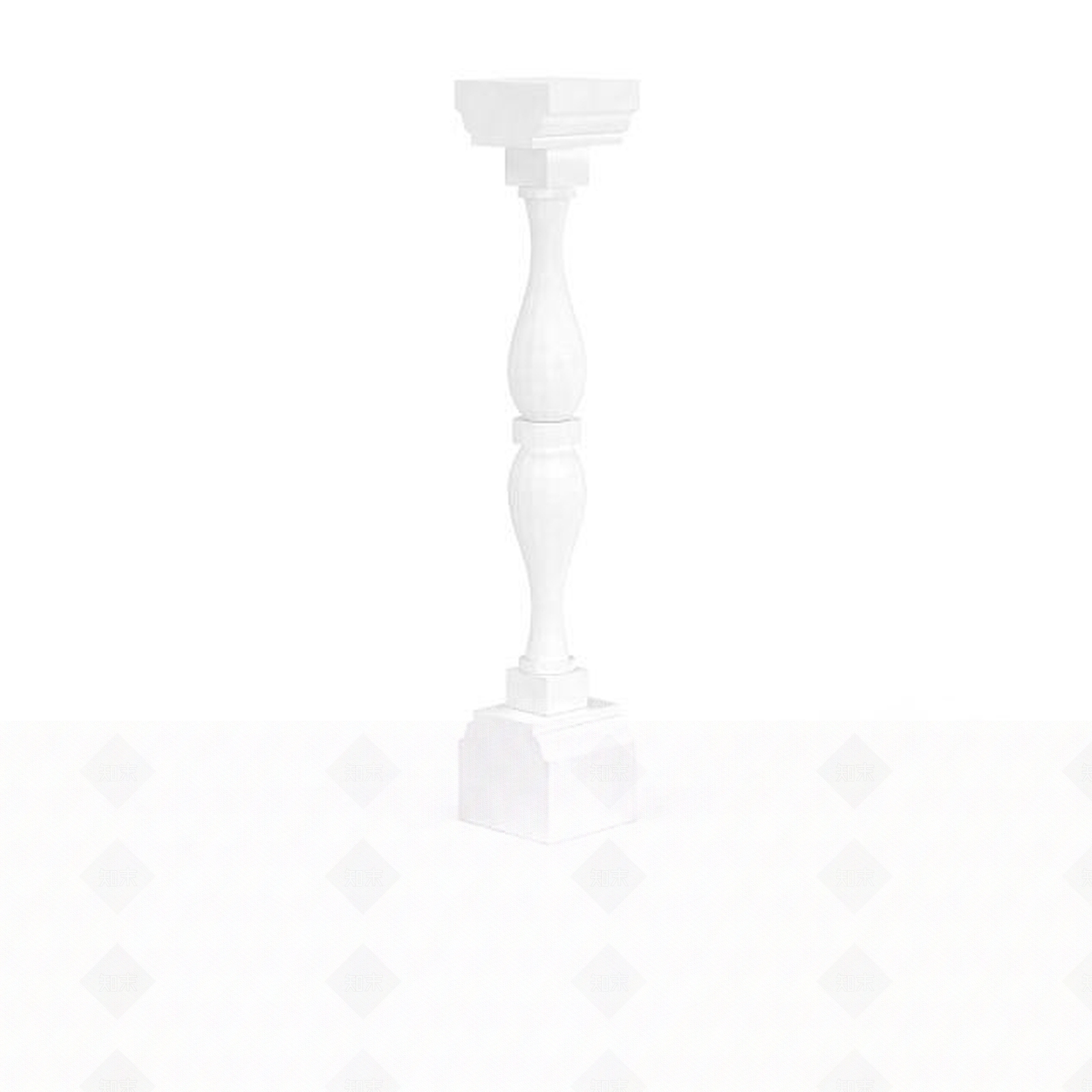欧式古典欧式柱子3D模型下载【ID:1196027931】