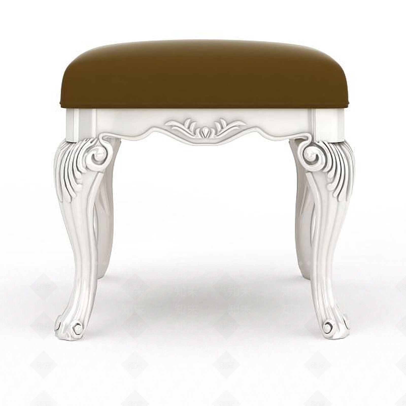 欧式古典欧式凳子3D模型下载【ID:1196029148】