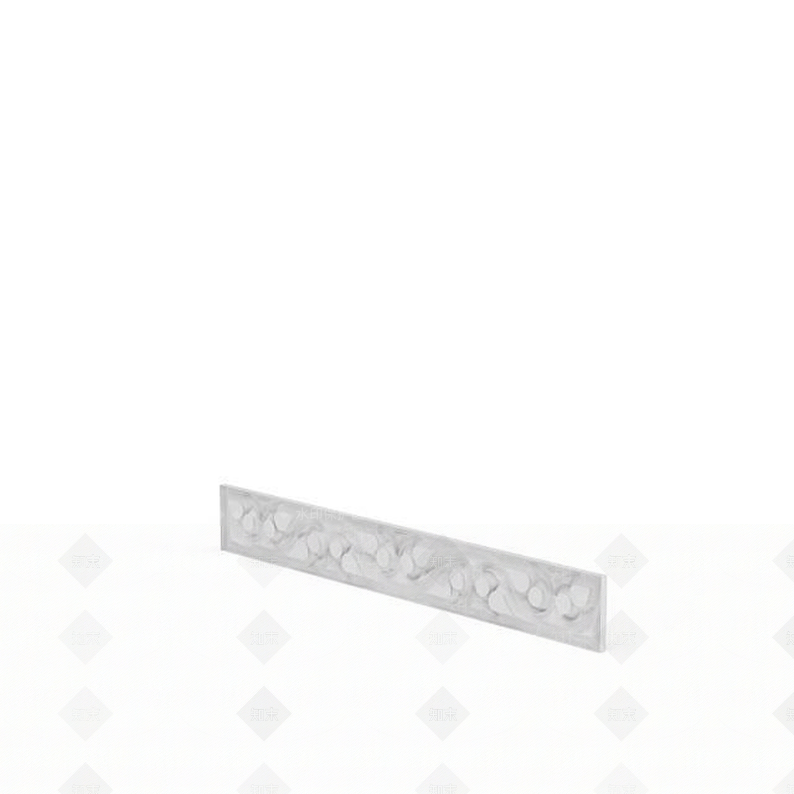 现代复古花纹石膏构件3D模型下载【ID:1196030180】