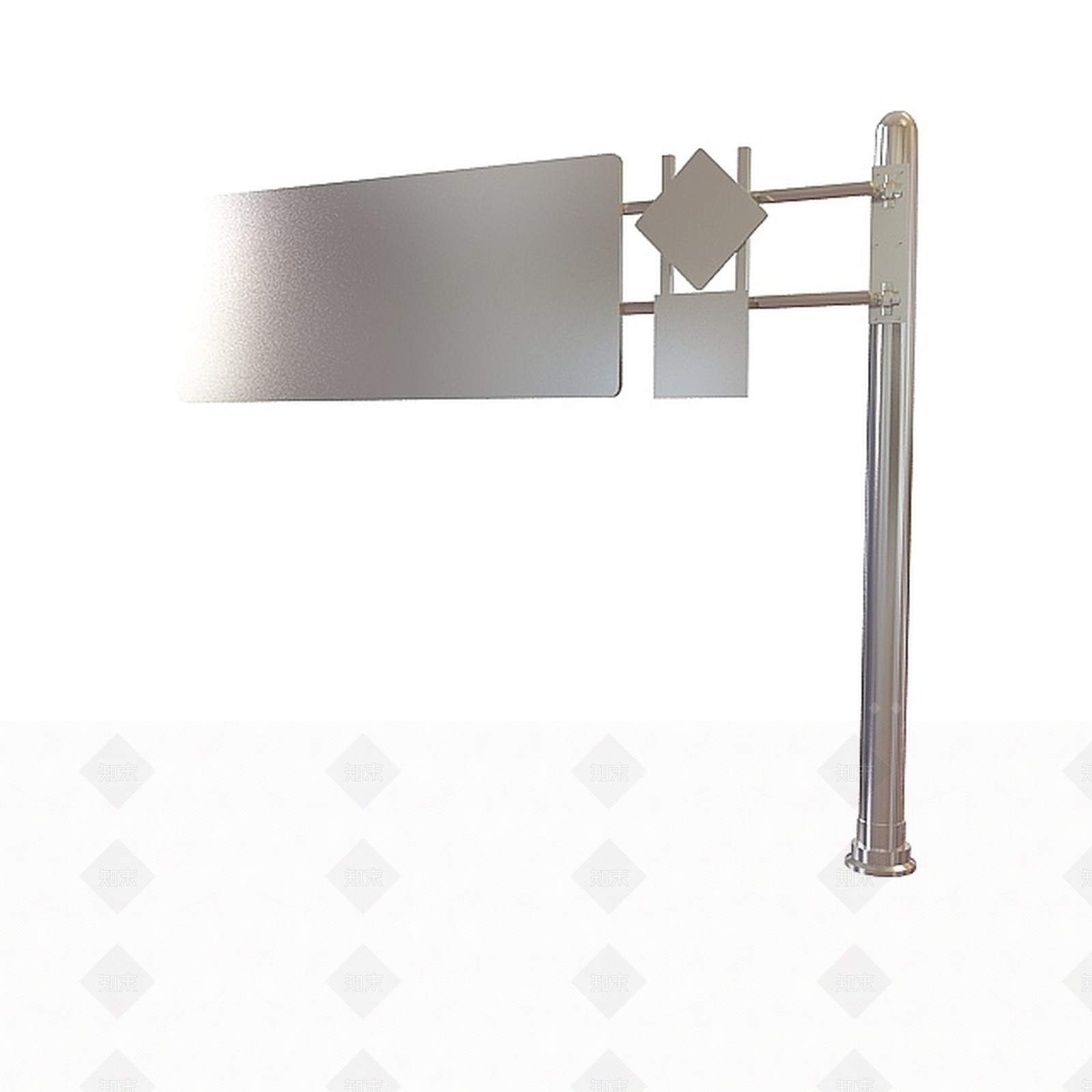 现代道路标示牌3D模型下载【ID:1196031581】