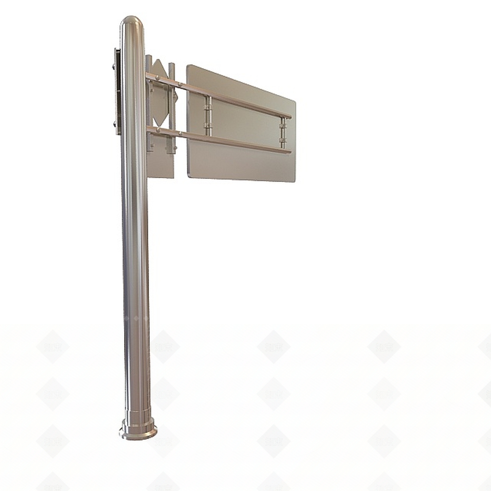 现代道路标示牌3D模型下载【ID:1196031581】