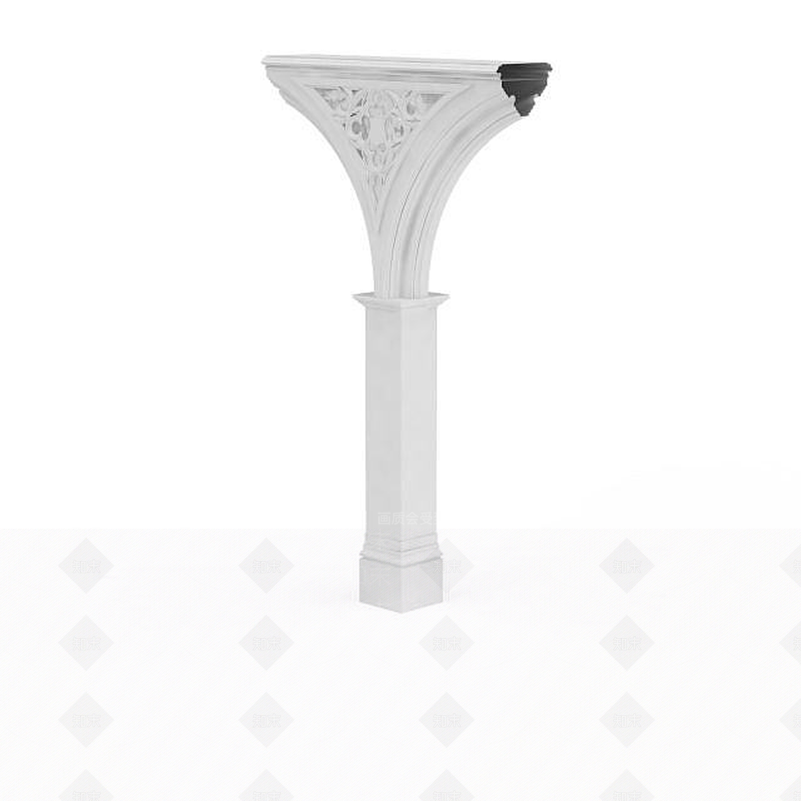欧式古典欧式建筑构件3D模型下载【ID:1196036662】