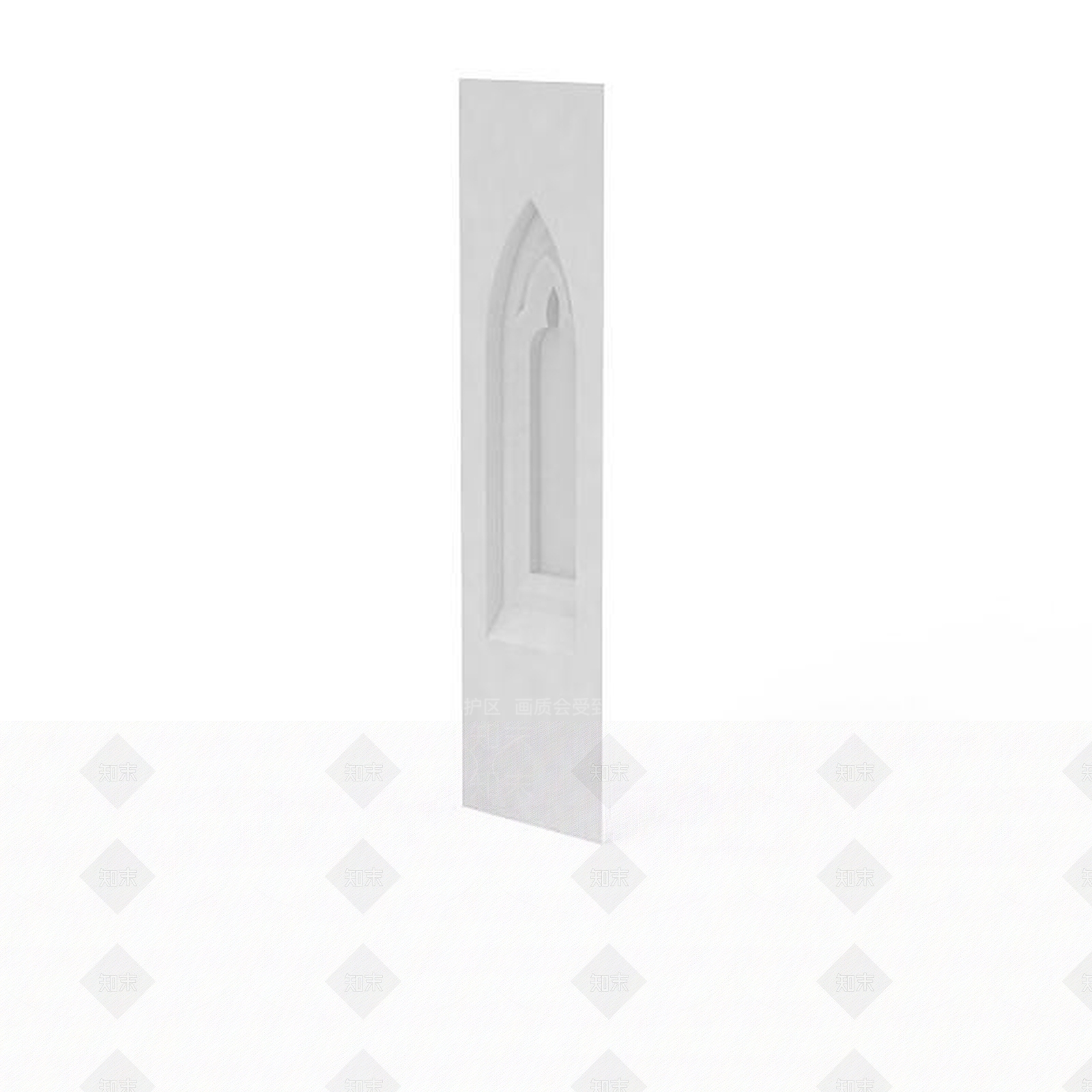现代墙体构件3D模型下载【ID:1196036782】