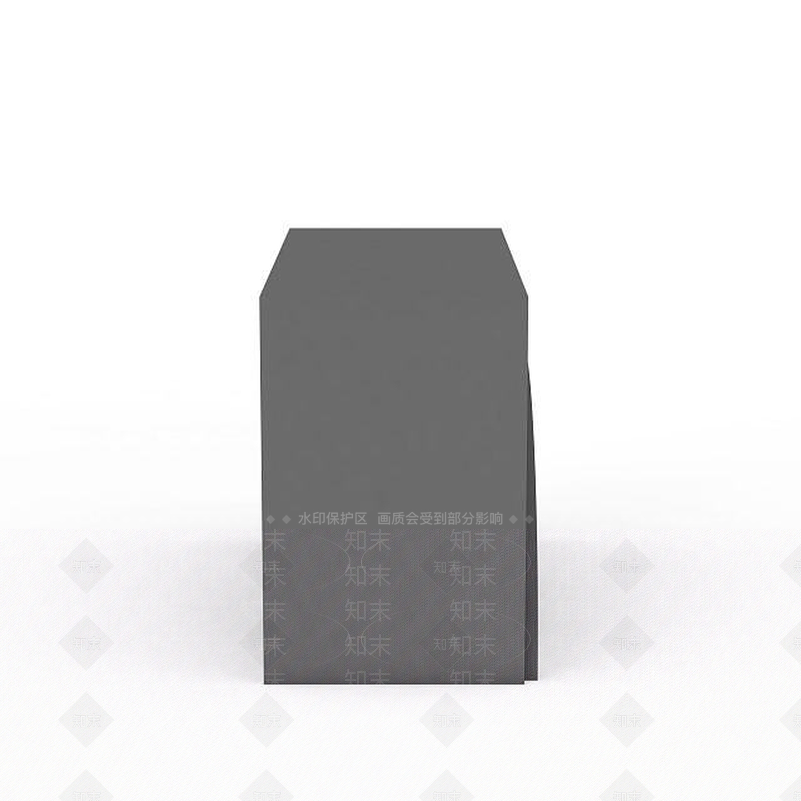 现代拱形建筑构件3D模型下载【ID:1196036757】