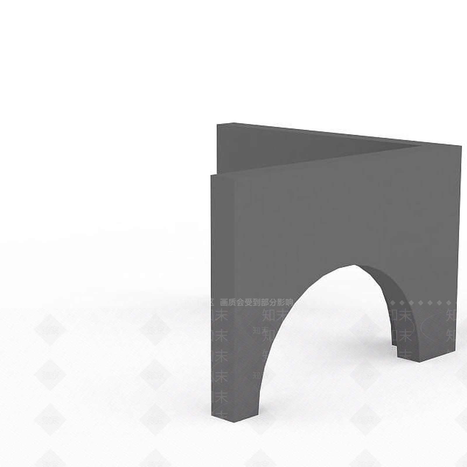 现代建筑构件3D模型下载【ID:1196036962】