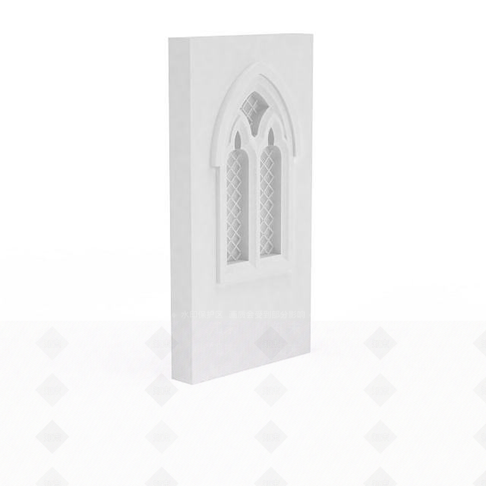 欧式古典欧式建筑装饰3D模型下载【ID:1196038496】