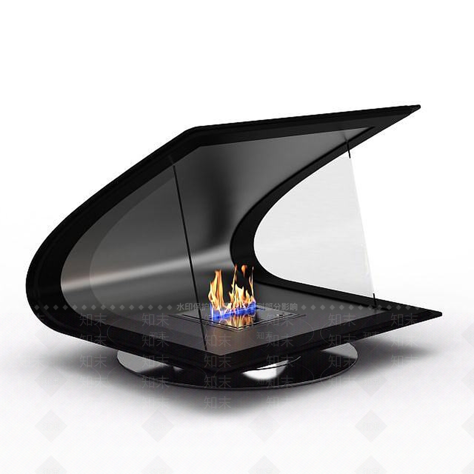 现代高档壁炉3D模型下载【ID:1196040462】