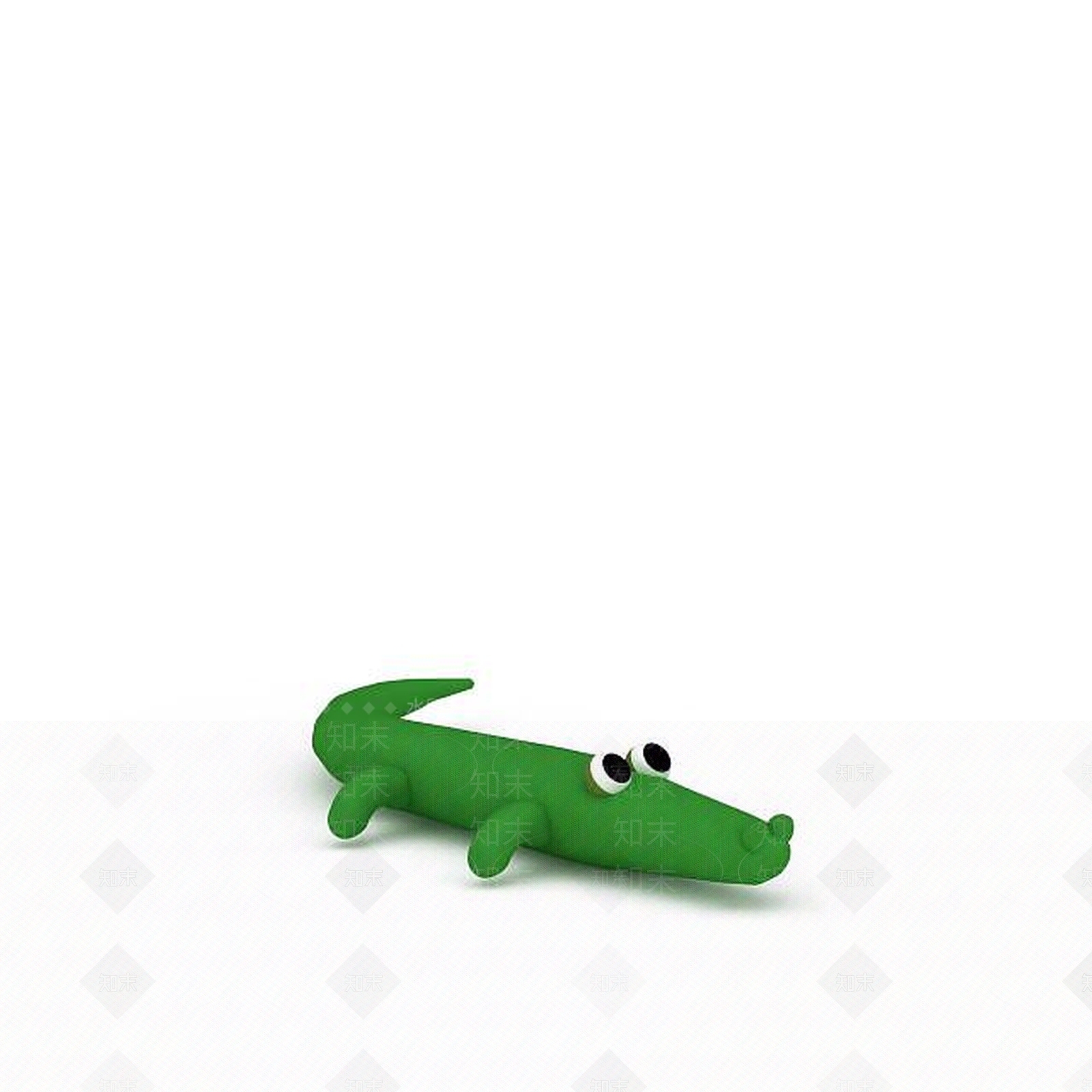 现代蜥蜴玩具3D模型下载【ID:1196041725】