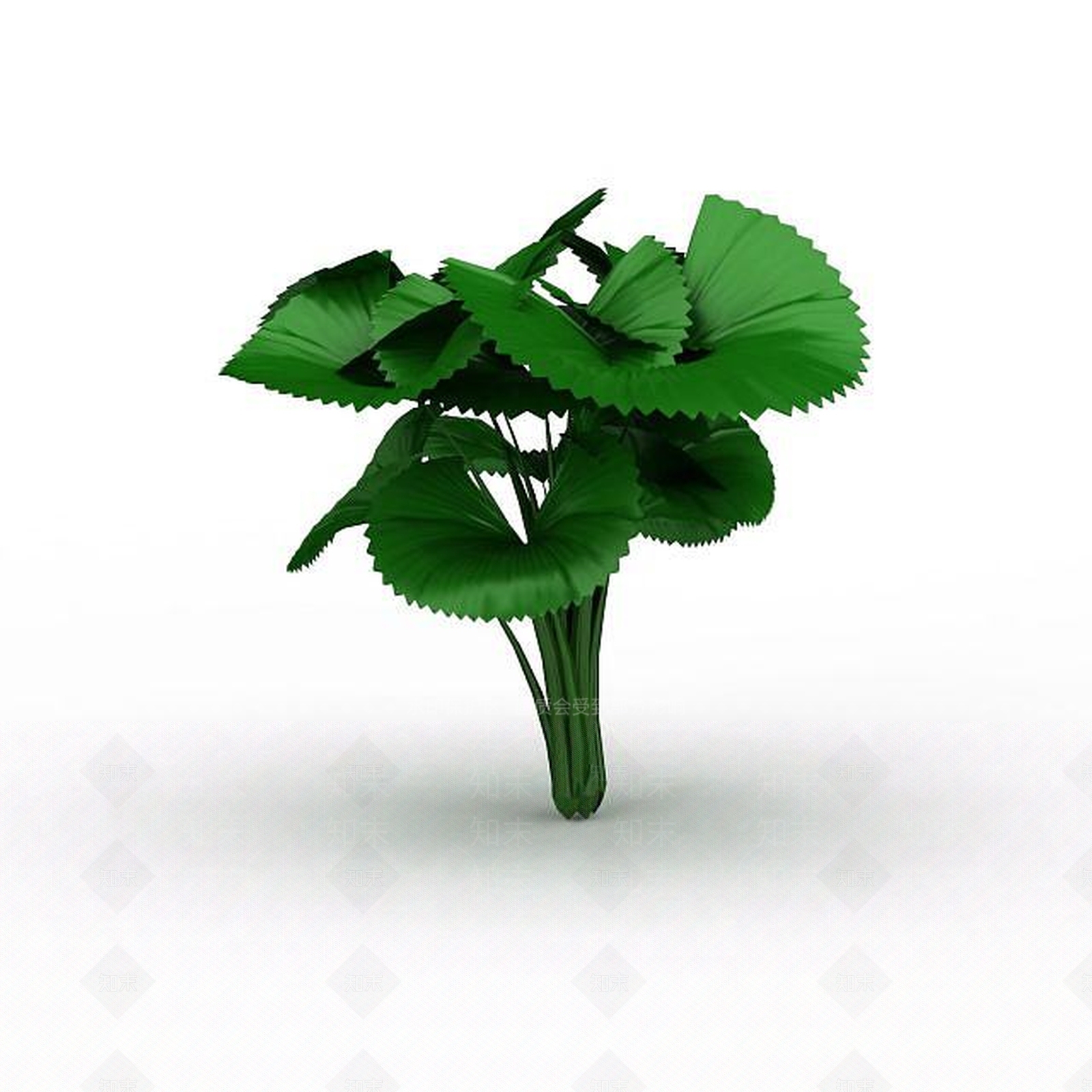 现代扇形齿轮叶子3D模型下载【ID:1196043066】