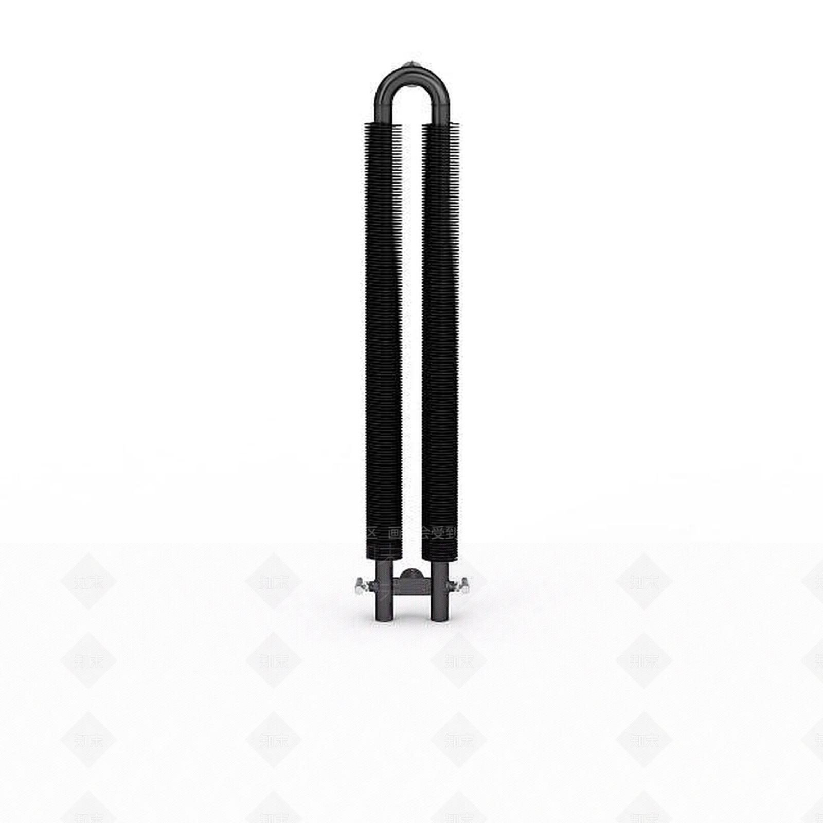 现代U型加热器3D模型下载【ID:1196044423】