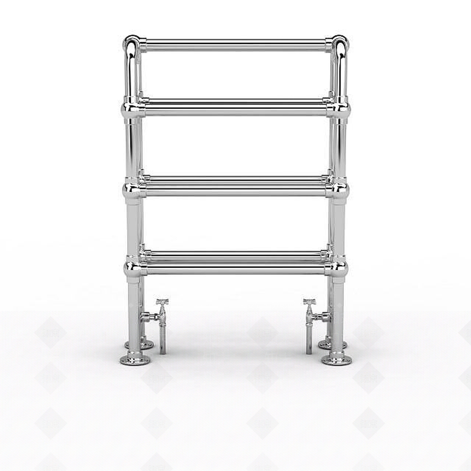 现代钢制U型暖气片3D模型下载【ID:1196045541】