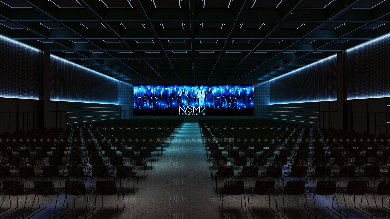 现代其他办公区域SU模型下载【ID:1196046540】