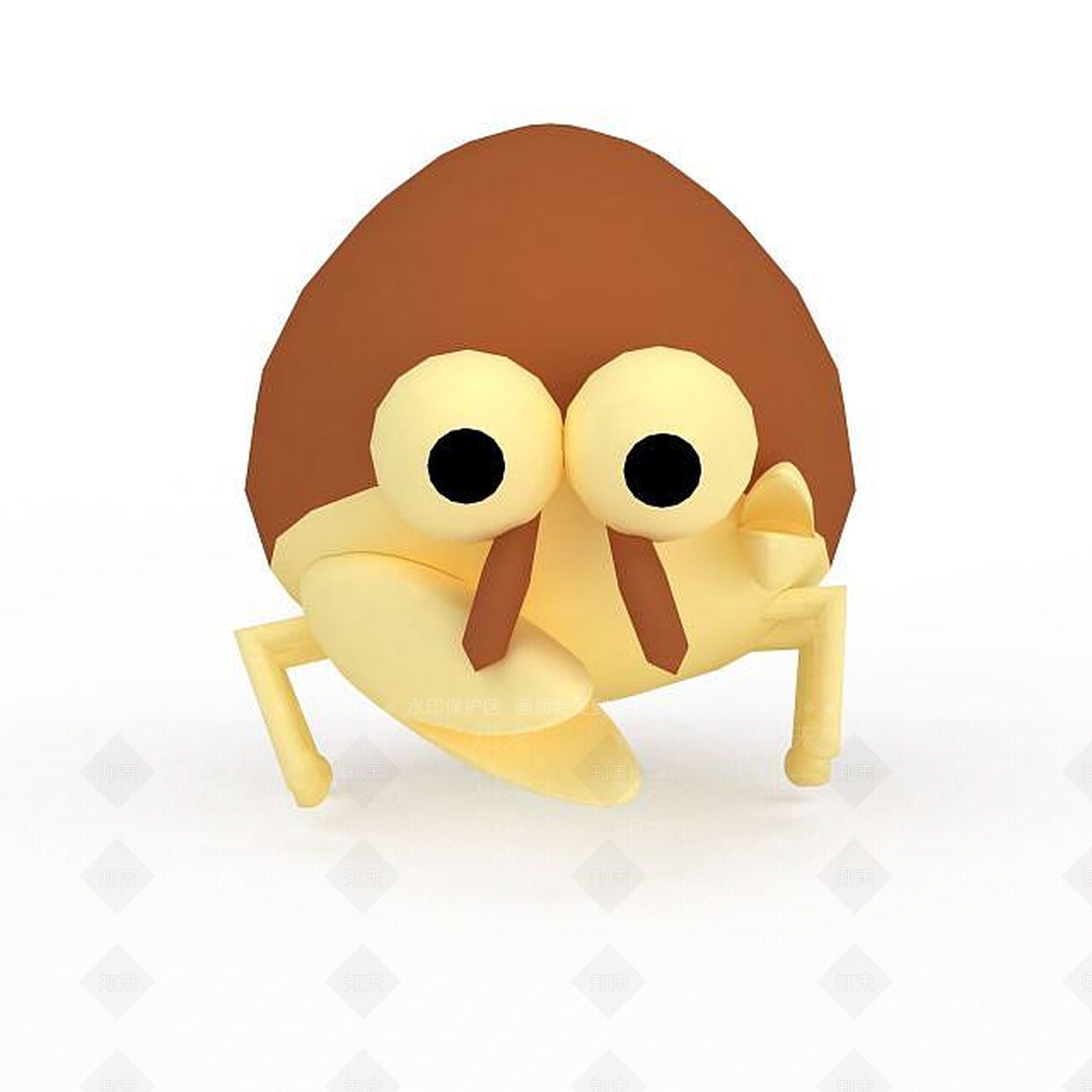 现代螃蟹玩具3D模型下载【ID:1196048997】