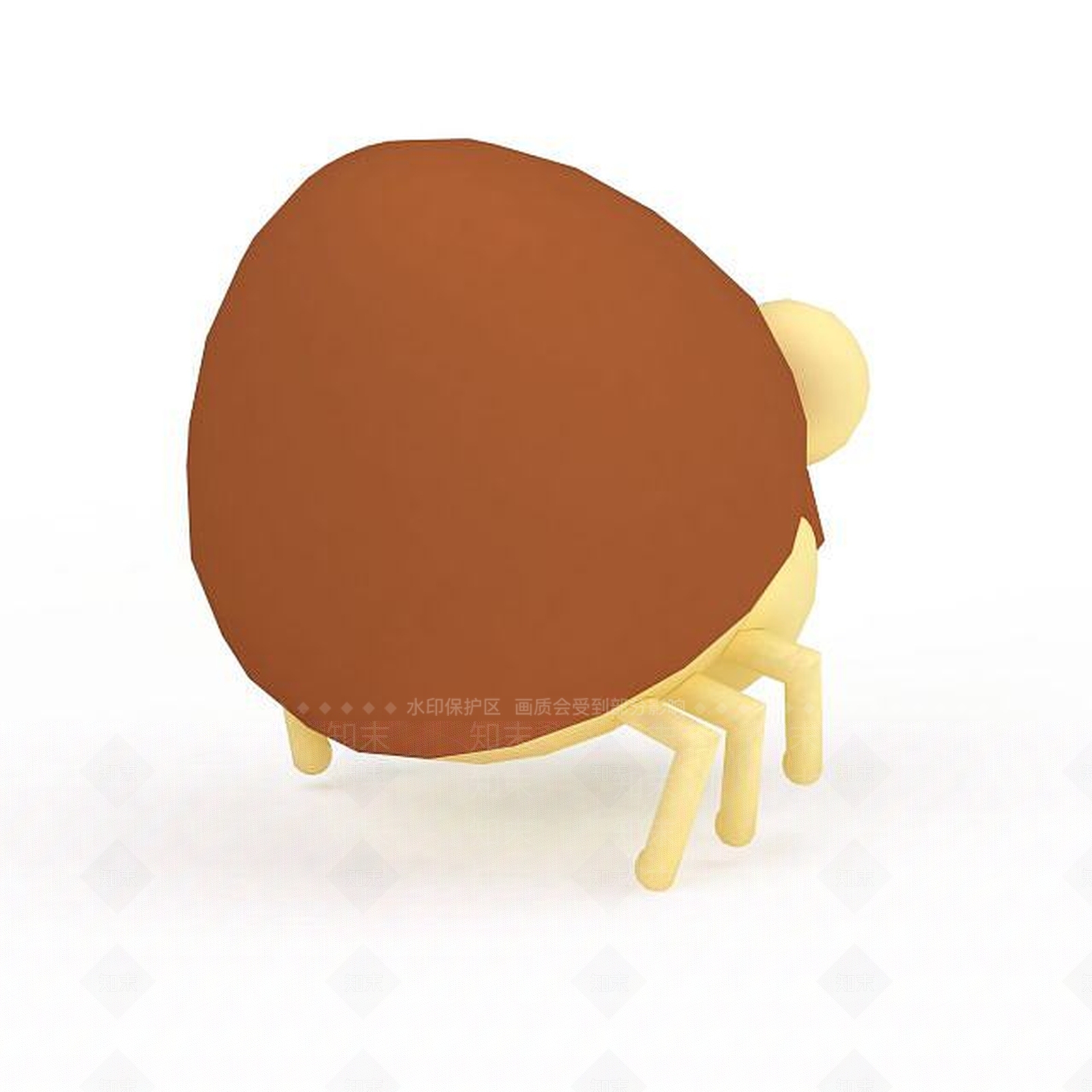 现代螃蟹玩具3D模型下载【ID:1196048997】