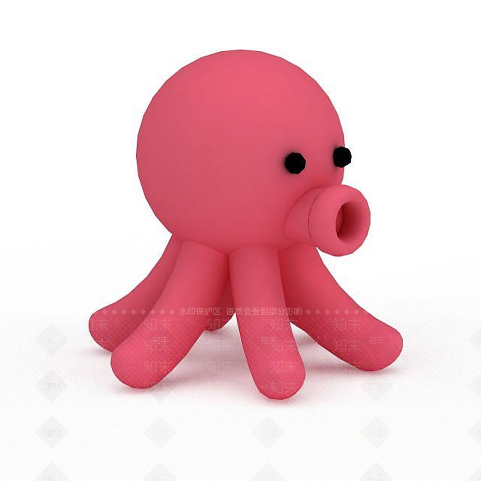 现代玩具章鱼3D模型下载【ID:1196049441】