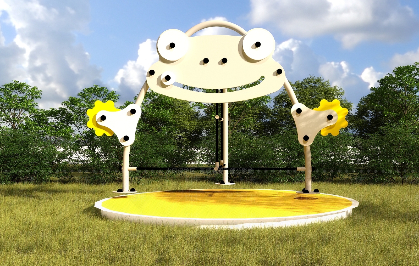 现代景观雕塑3D模型下载【ID:1196049660】