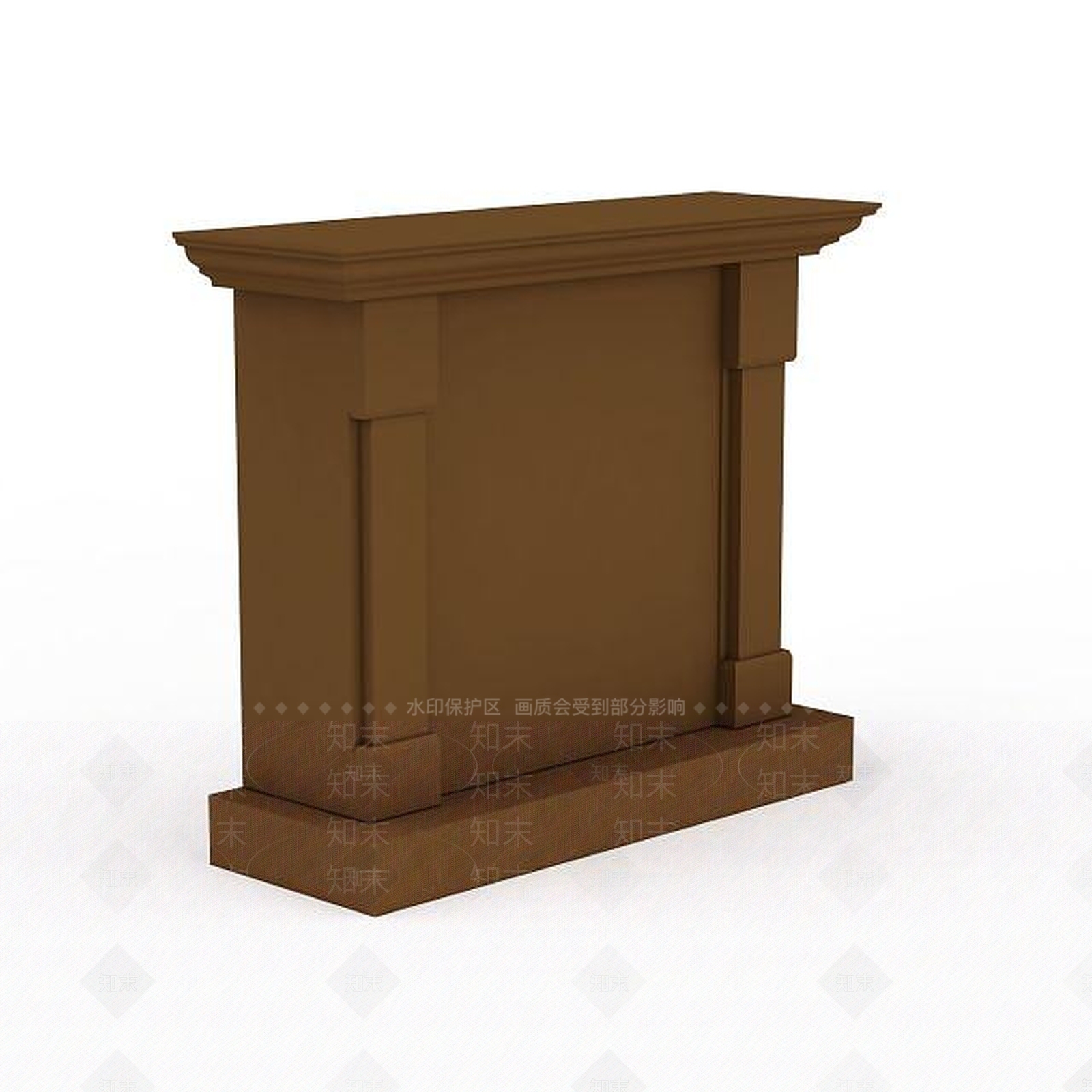 欧式古典欧式壁炉3D模型下载【ID:1196049887】