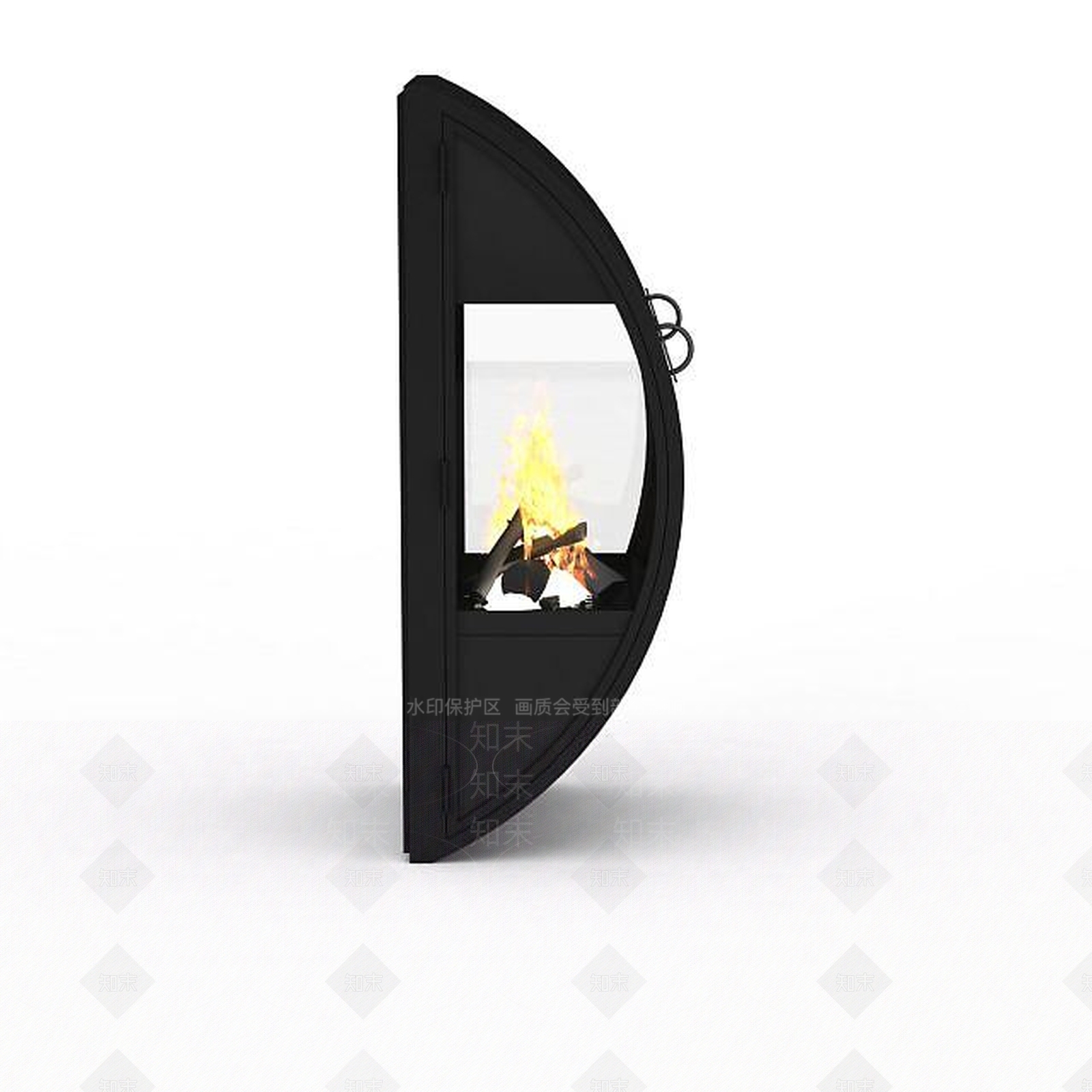 欧式古典欧式真火壁炉3D模型下载【ID:1196050272】