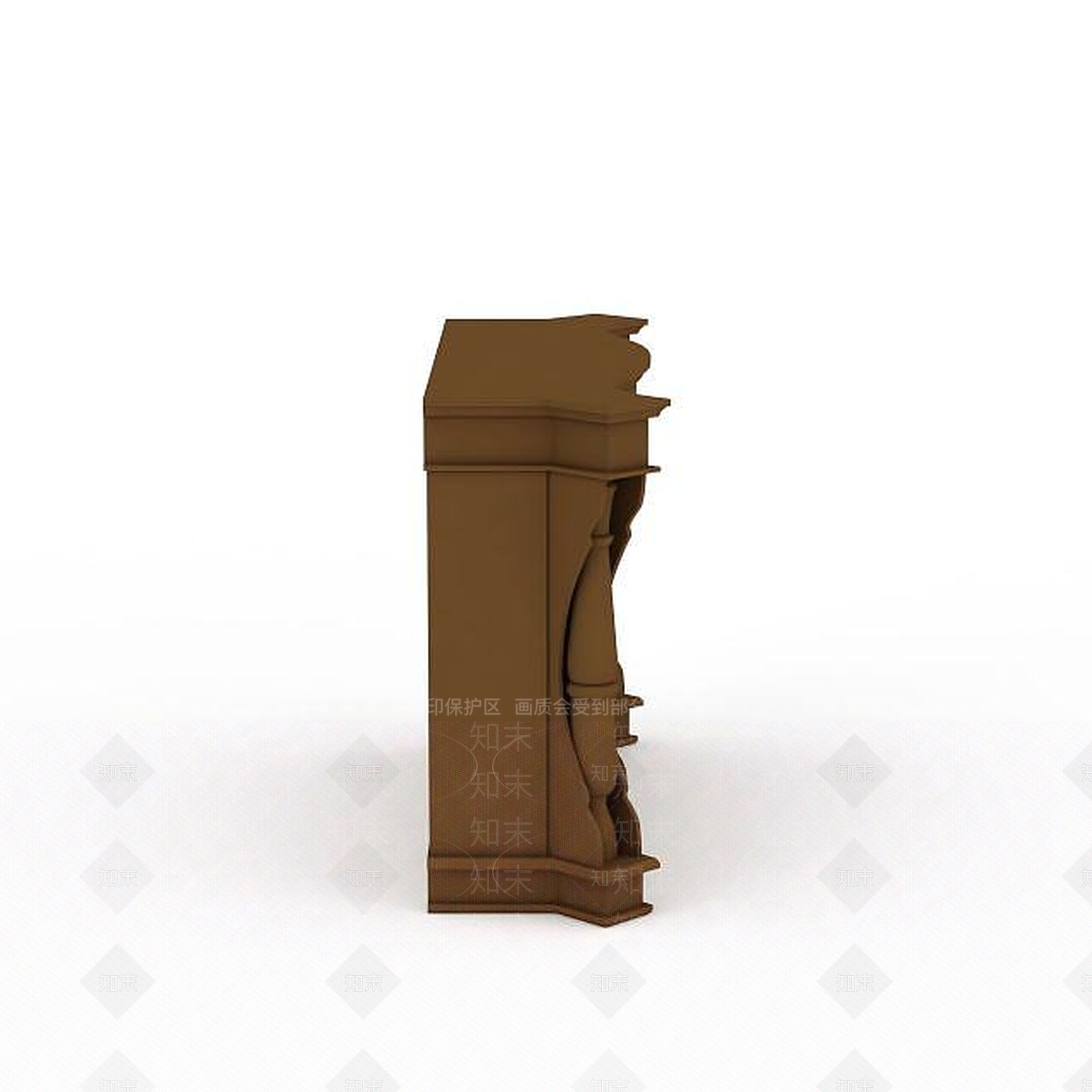 现代别墅壁炉3D模型下载【ID:1196050756】