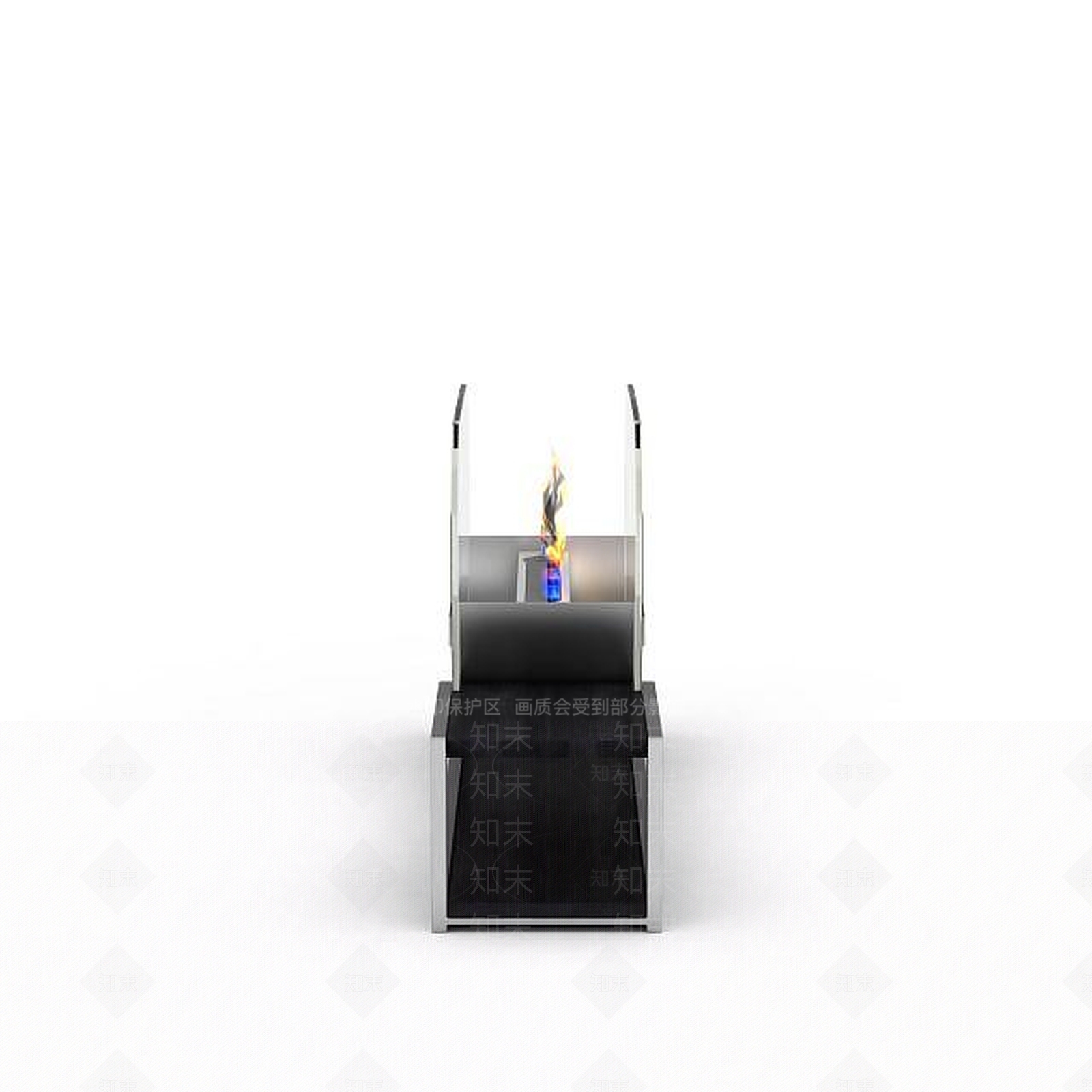 现代简约真火壁炉3D模型下载【ID:1196051202】